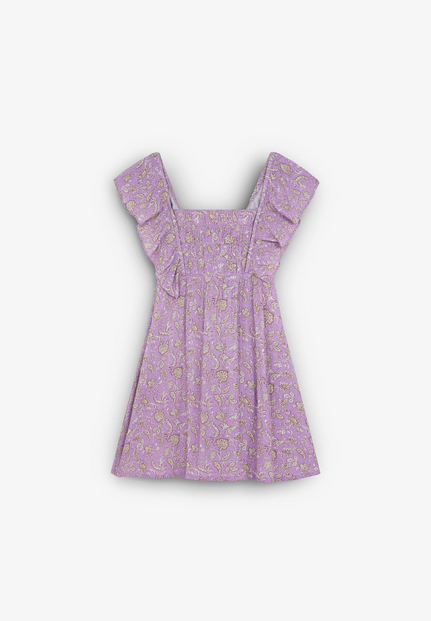 VESTIDO MANGAS VOLANTE