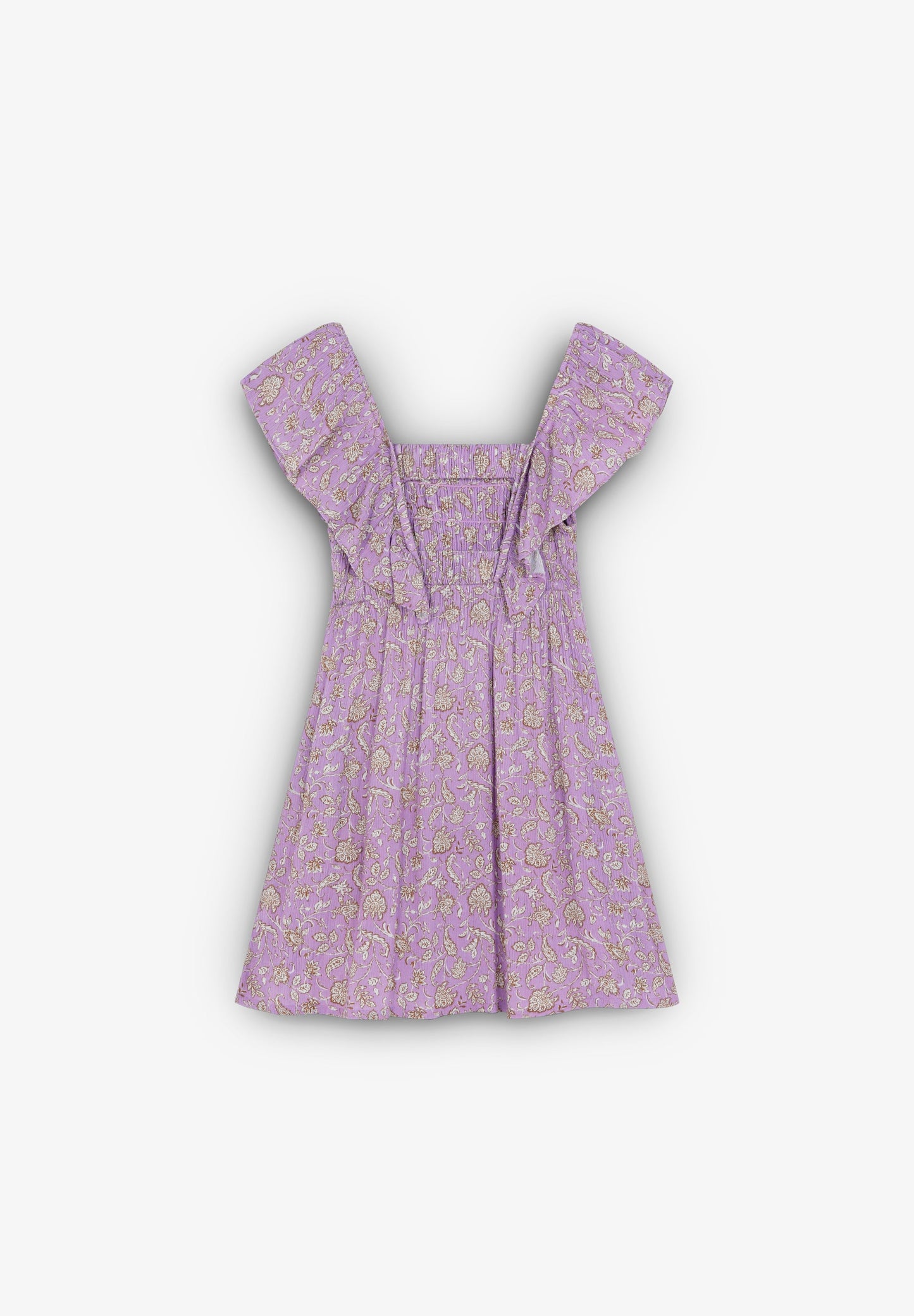 VESTIDO MANGAS VOLANTE