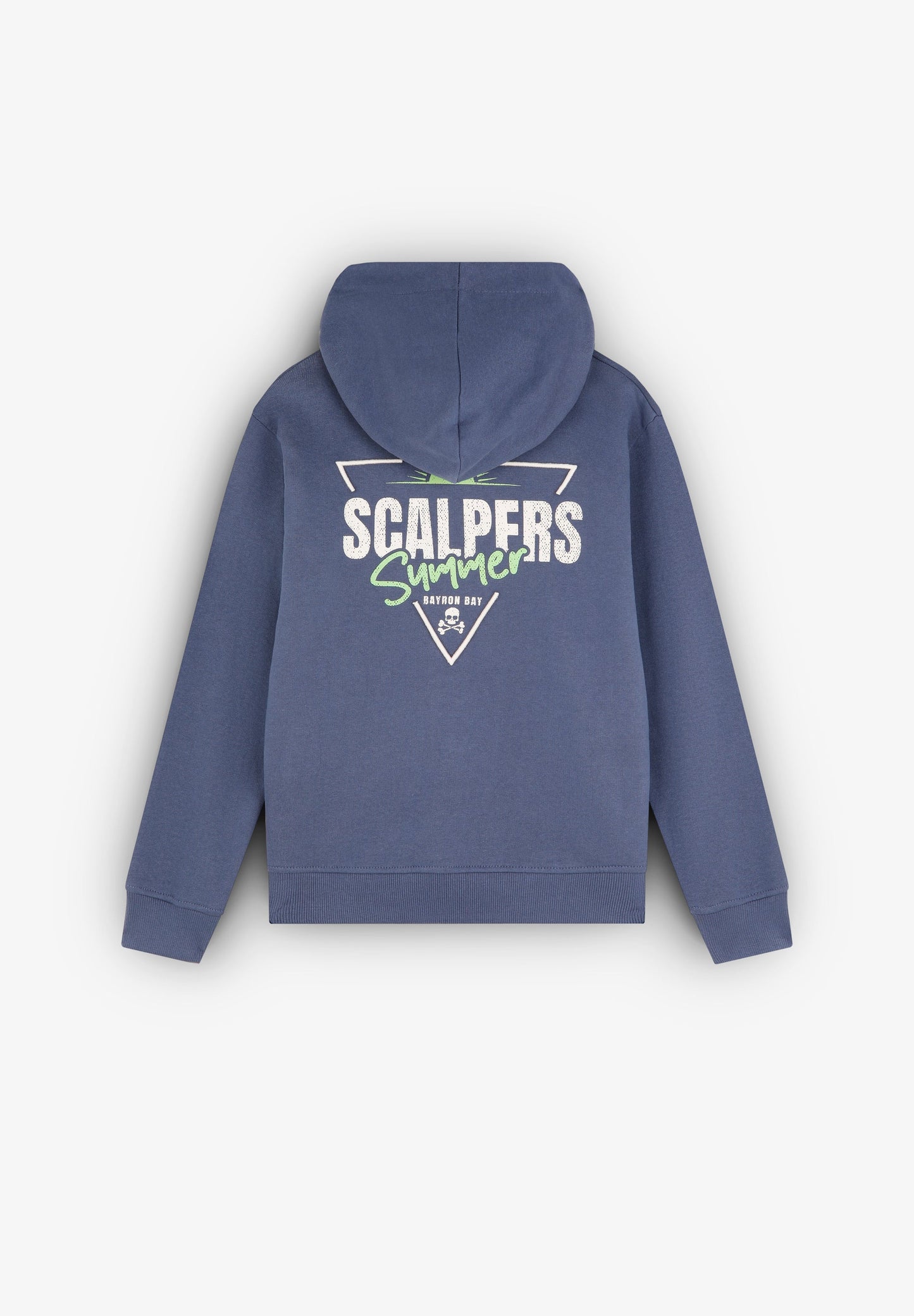 SUDADERA CAPUCHA PRINT CREMALLERA