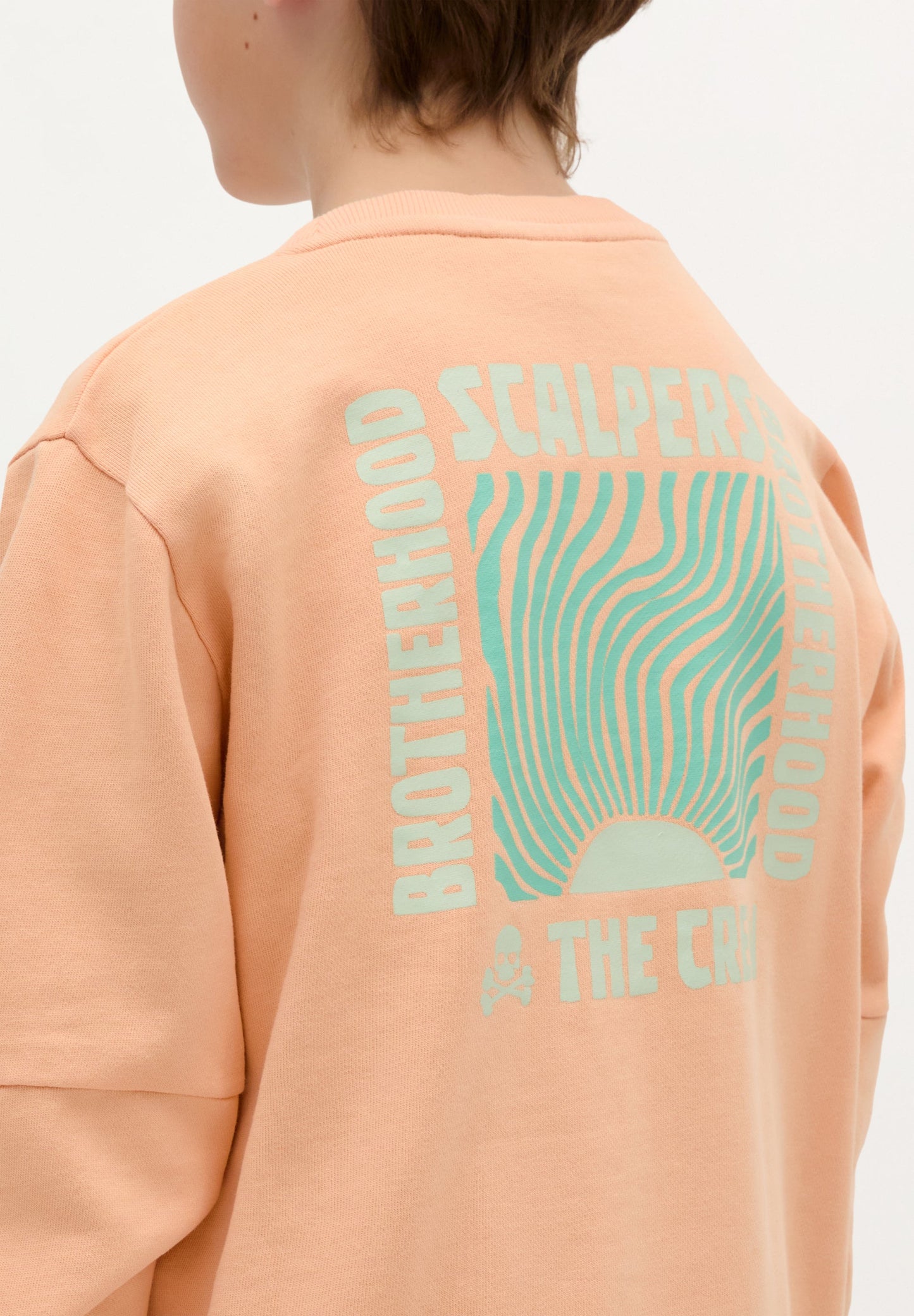 SUDADERA PATCHWORK PRINT TRASERO