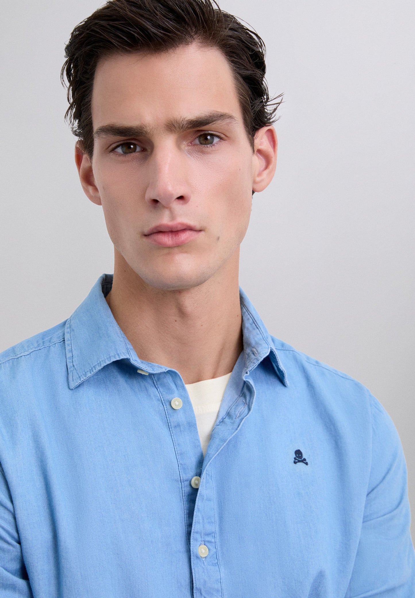 CAMISA POLERA DENIM