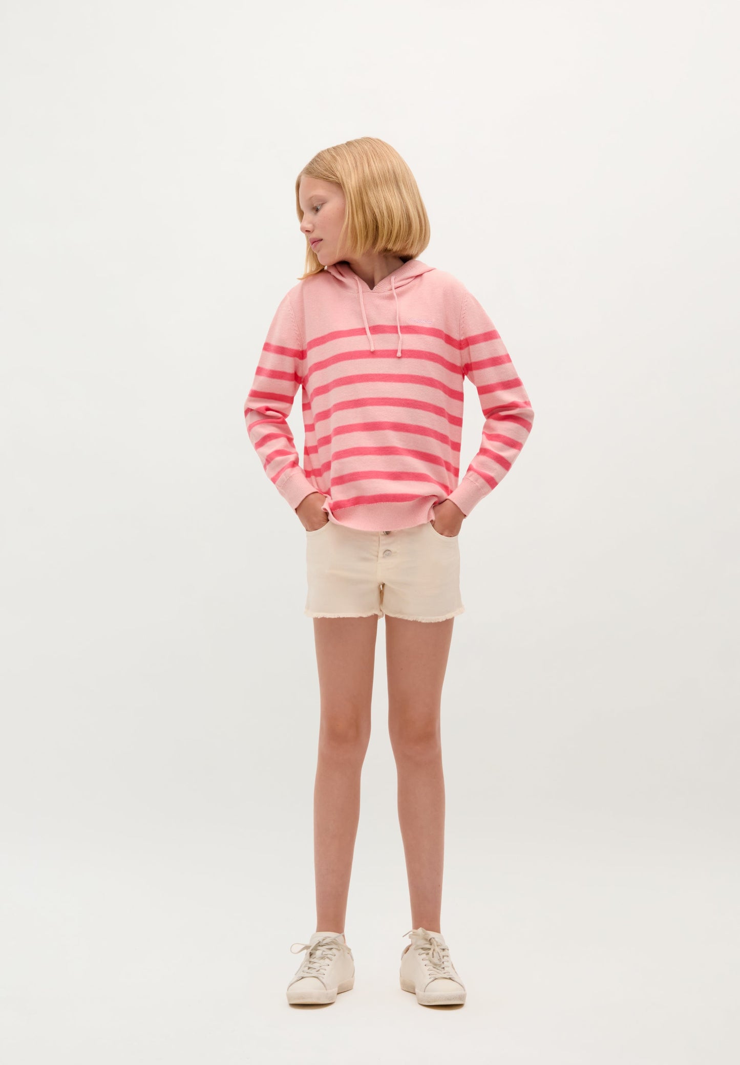 HOODIE PUNTO RAYAS