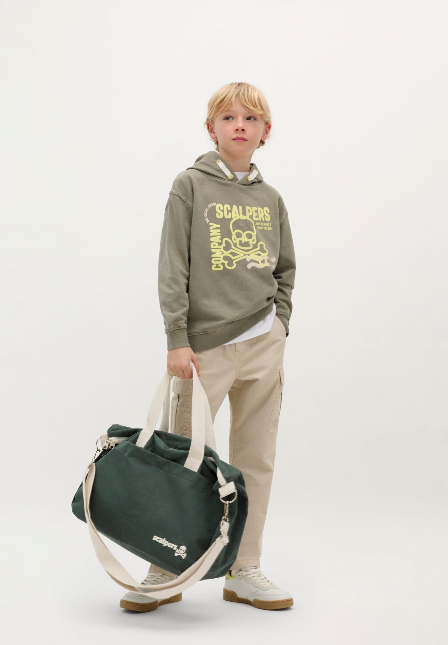 SUDADERA CAPUCHA PRINT DELANTERO