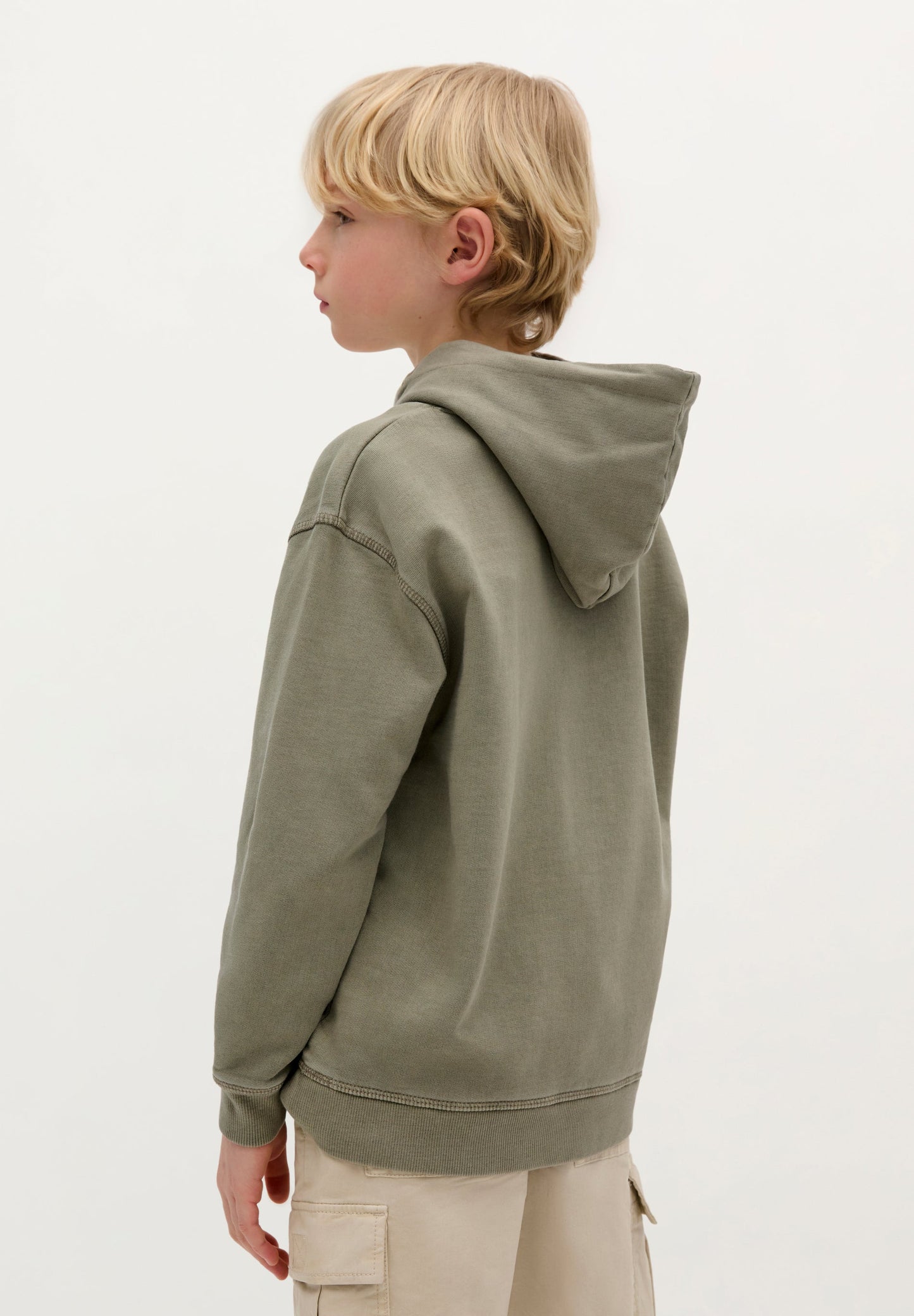 SUDADERA CAPUCHA PRINT DELANTERO