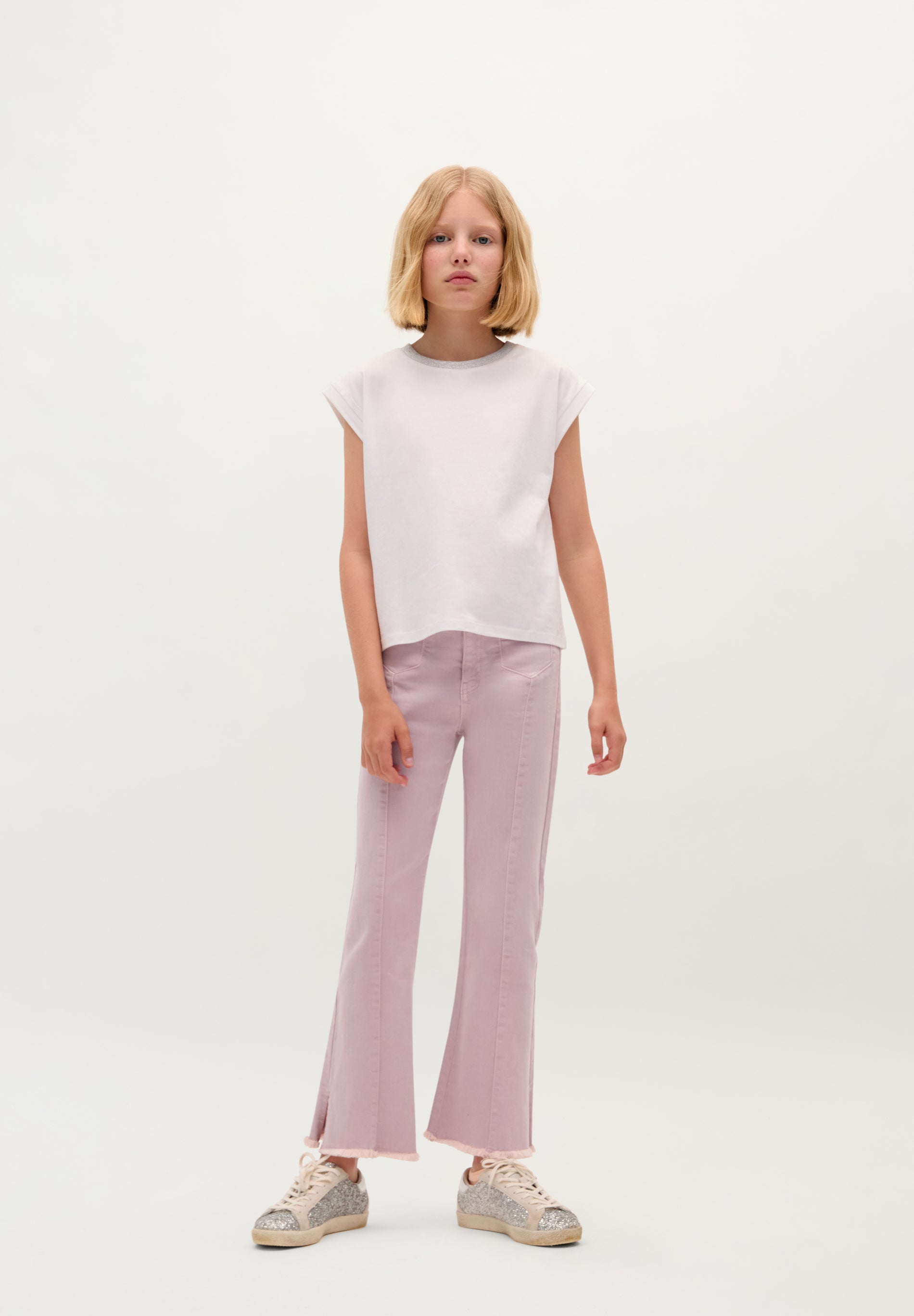 PANTALÓN FLARE BOTONES