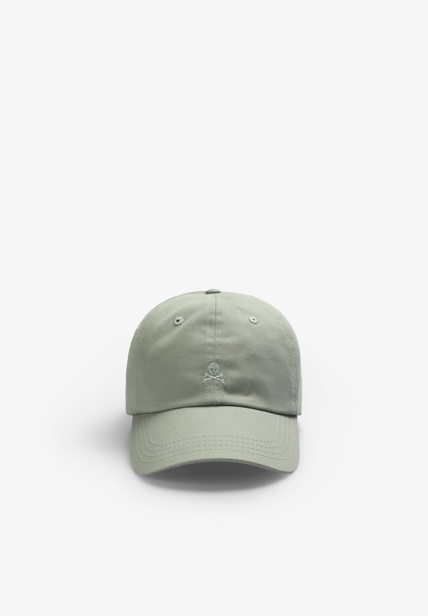GORRA CALAVERA BORDADA TONO