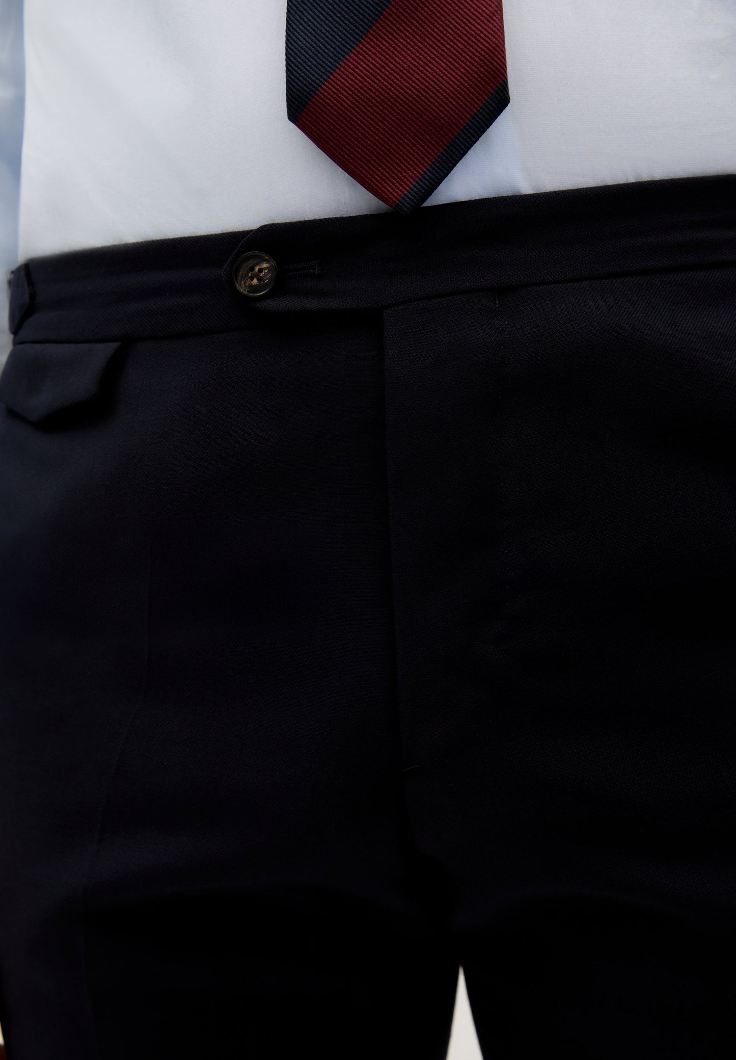 PANTALÓN TRAJE LANA RECTO