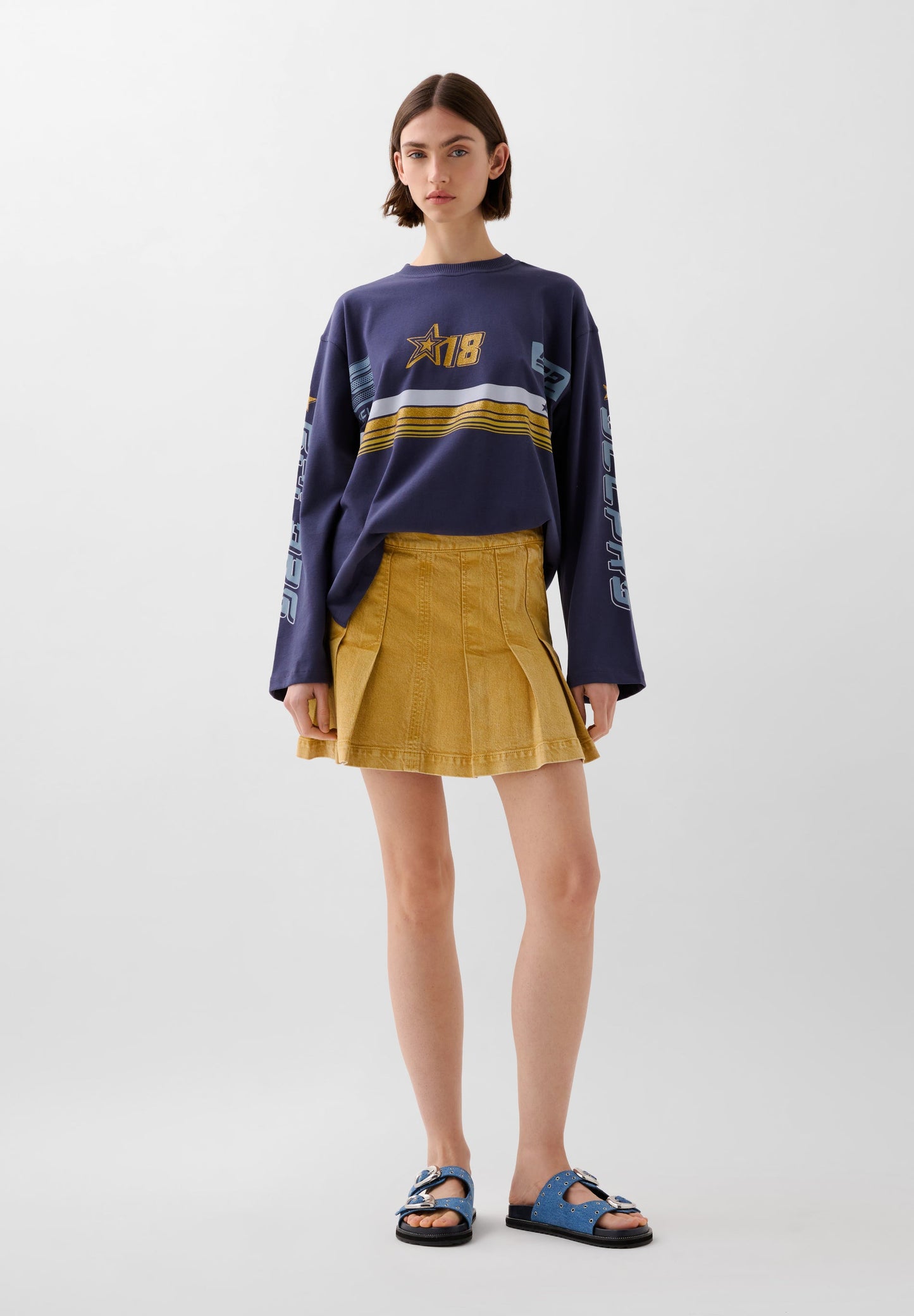 MINIFALDA VAQUERA LAVADA