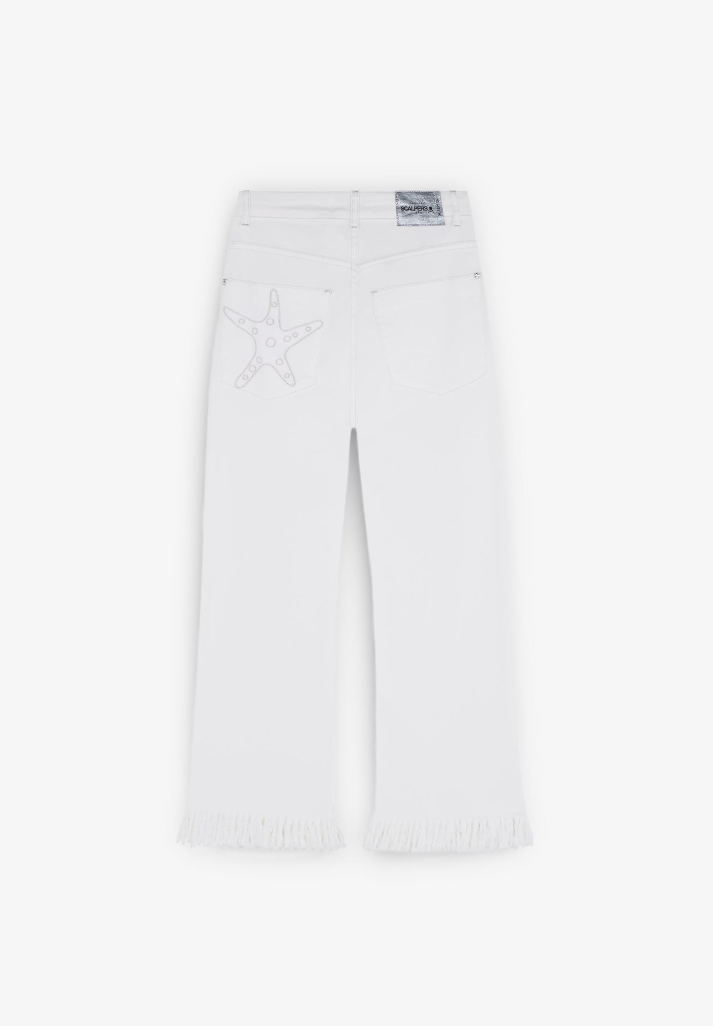 PANTALÓN DENIM FLECOS