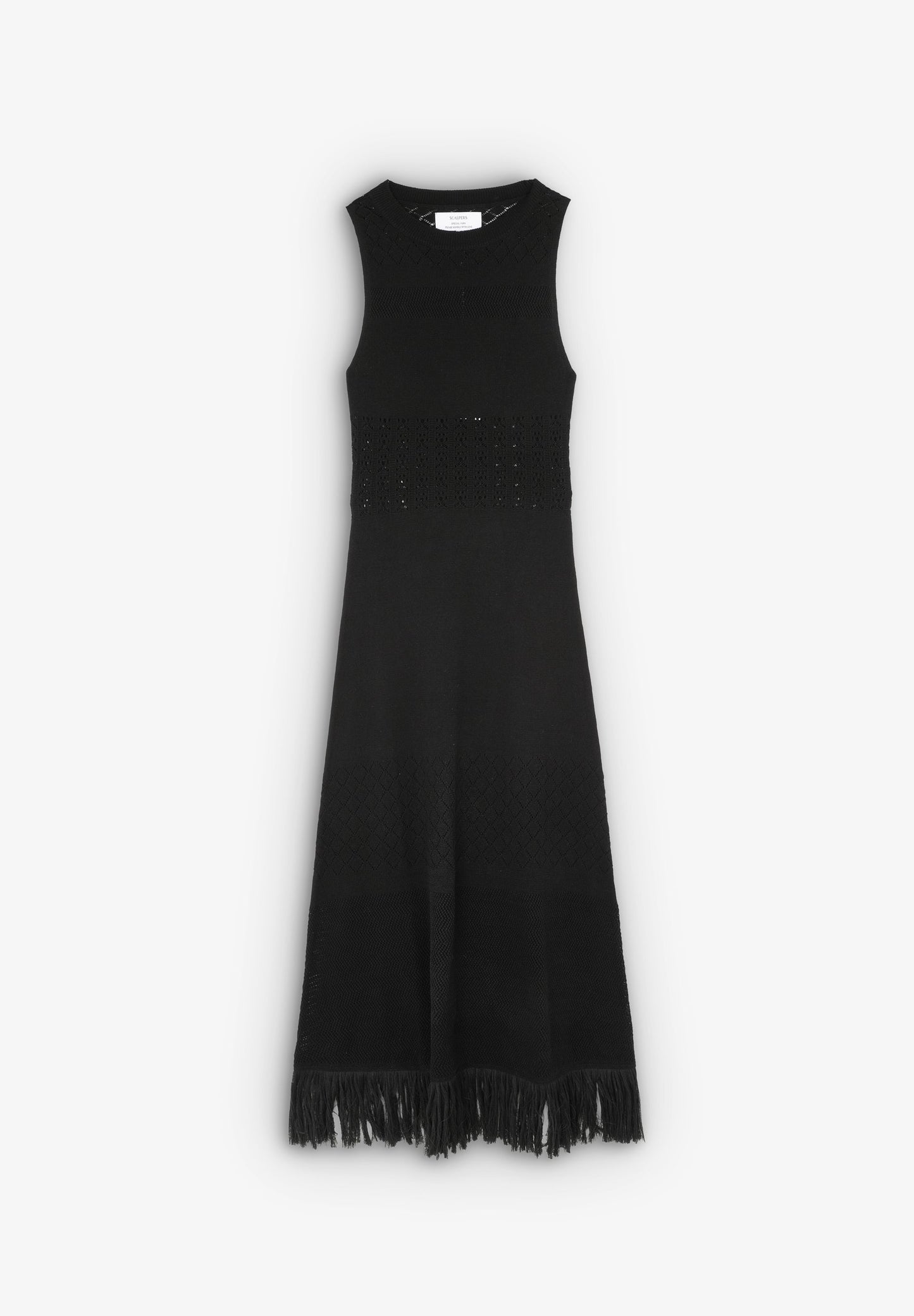 VESTIDO PUNTO FLECOS