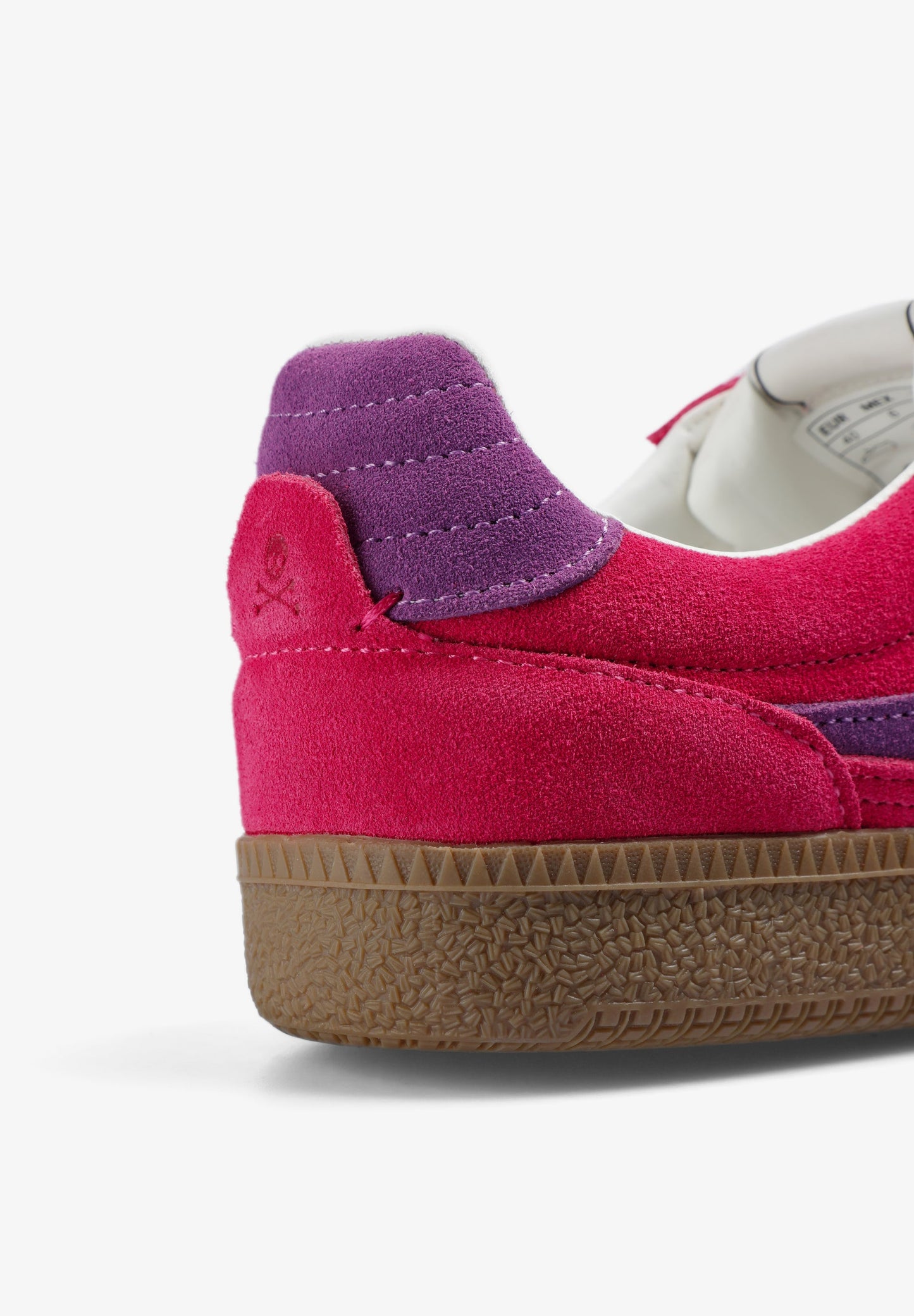 SNEAKERS BICOLOR PIEL