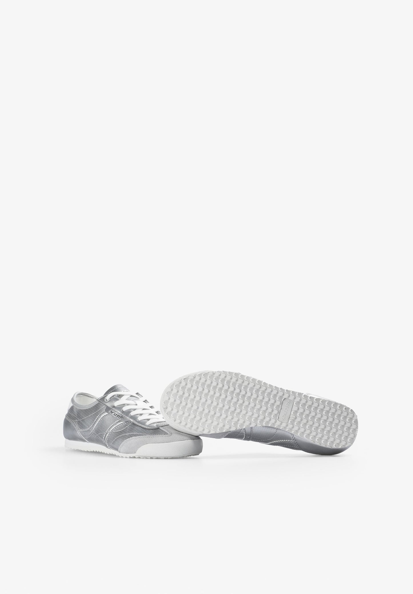 SNEAKERS BAJAS METALIZADAS