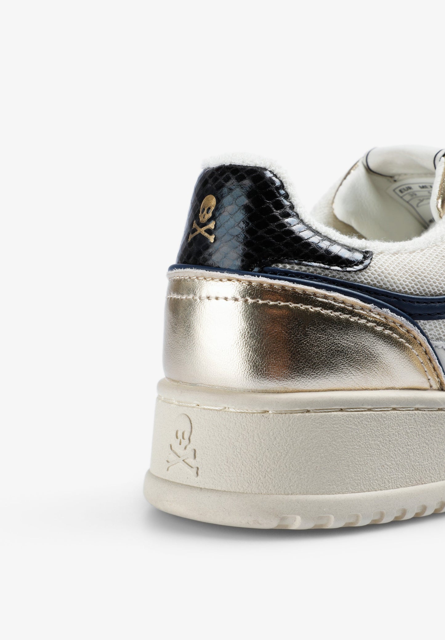 SNEAKERS CALAVERA CONTRASTE