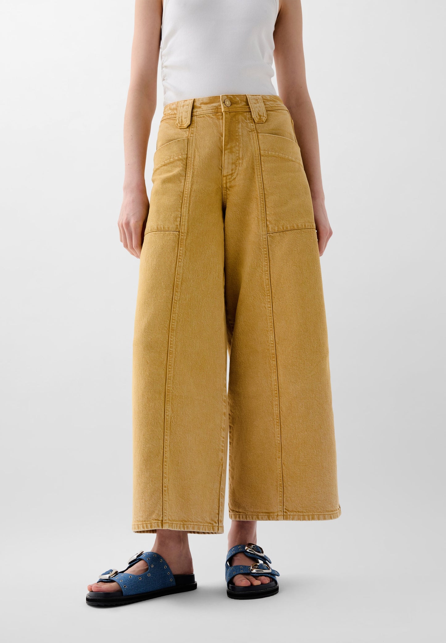 VAQUEROS CULOTTE EFECTO LAVADO