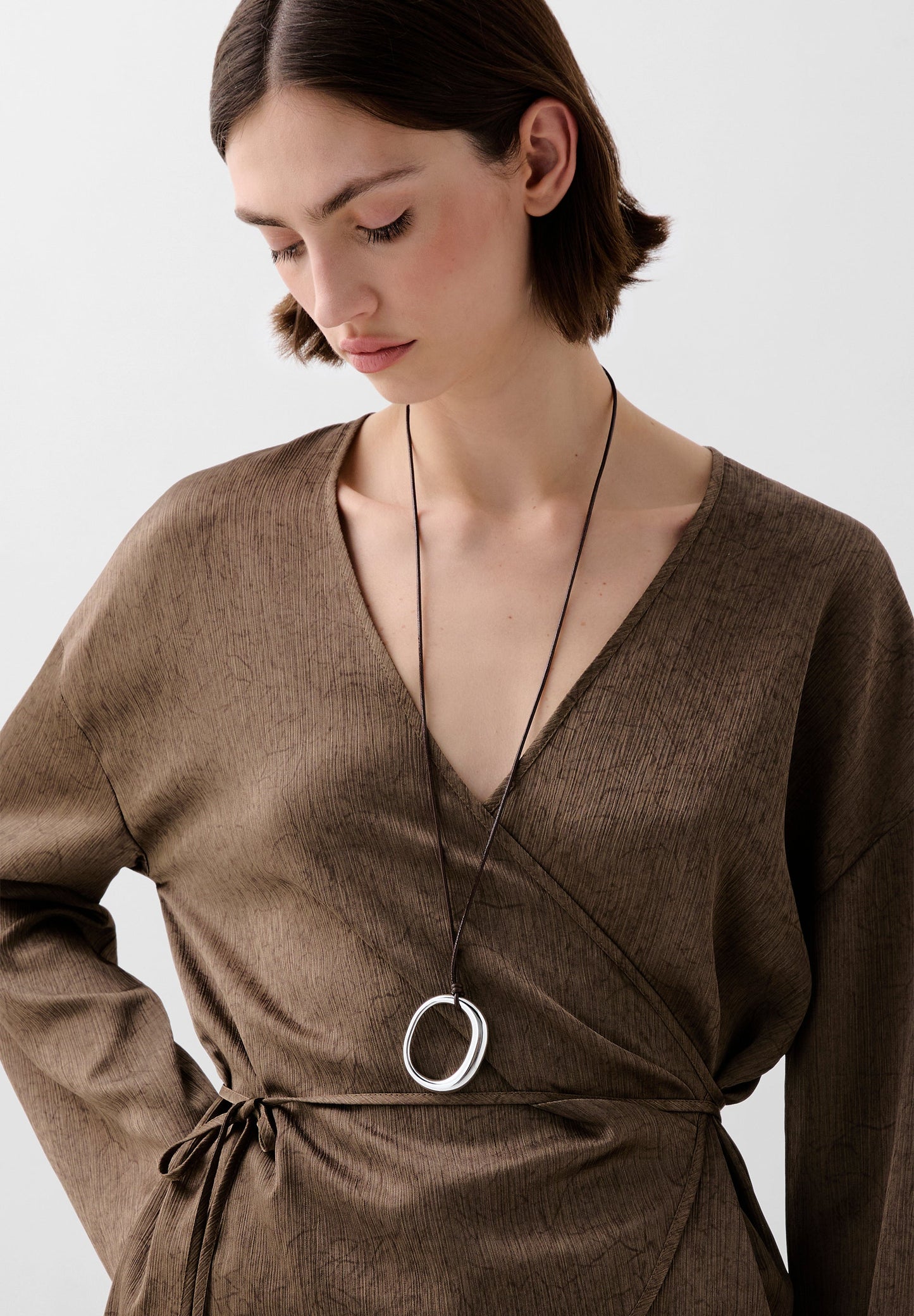 KAFTAN ASIMÉTRICO CORDÓN