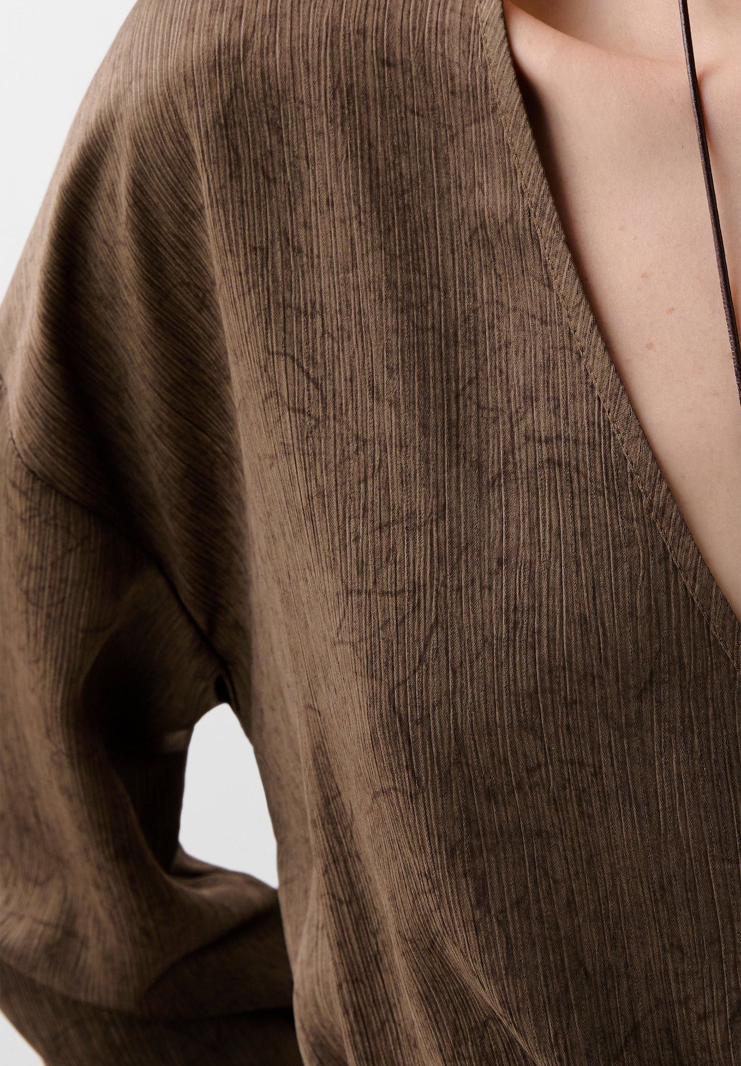 KAFTAN ASIMÉTRICO CORDÓN