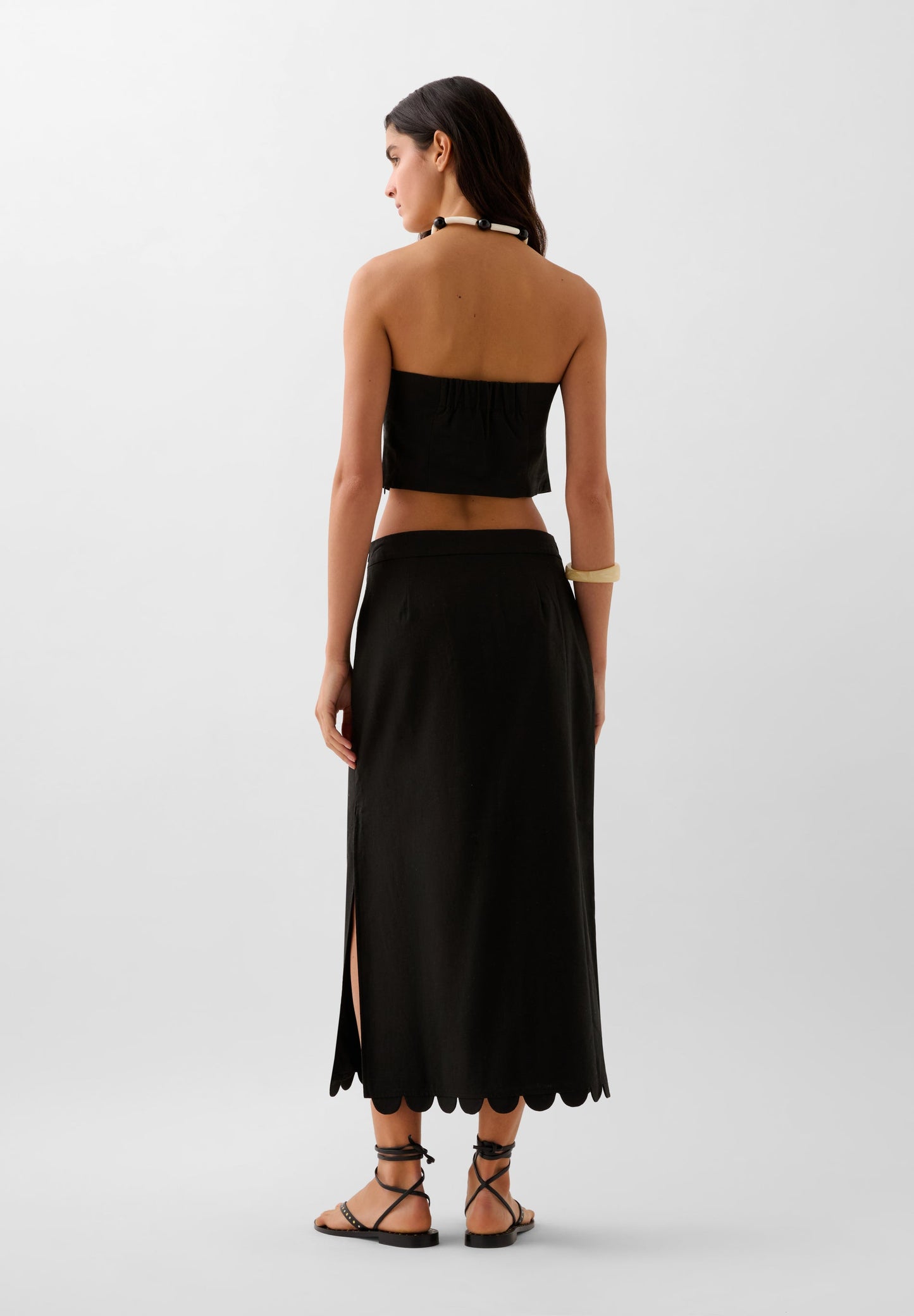 FALDA MIDI LINO
