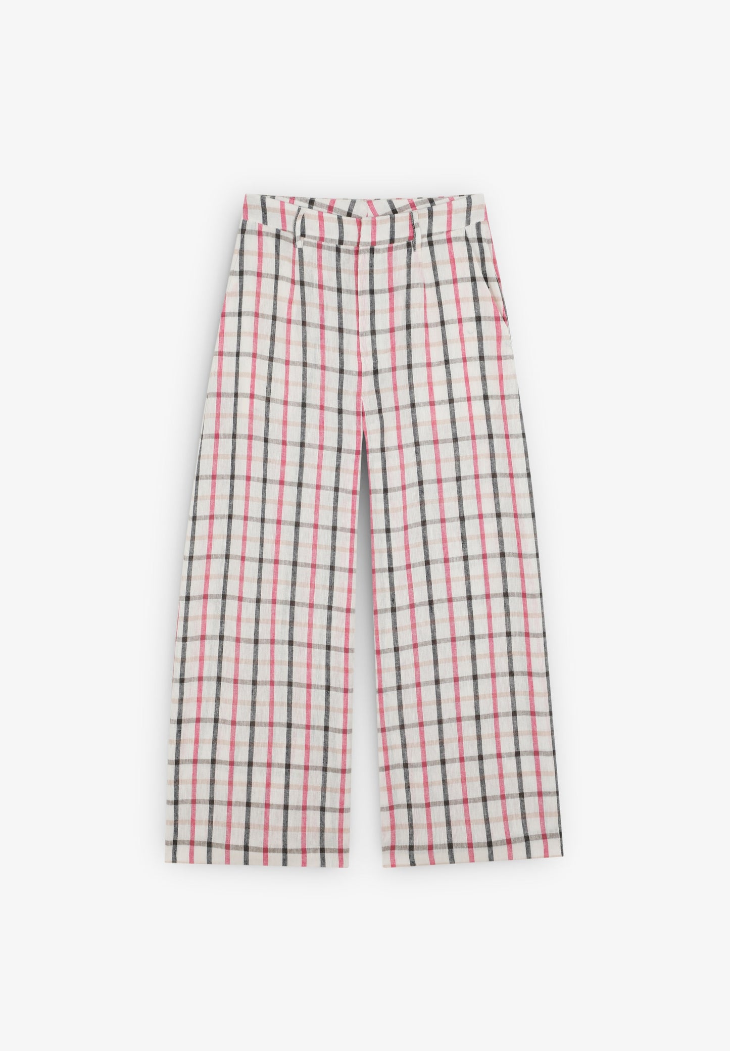 PANTALÓN LINO VICHY