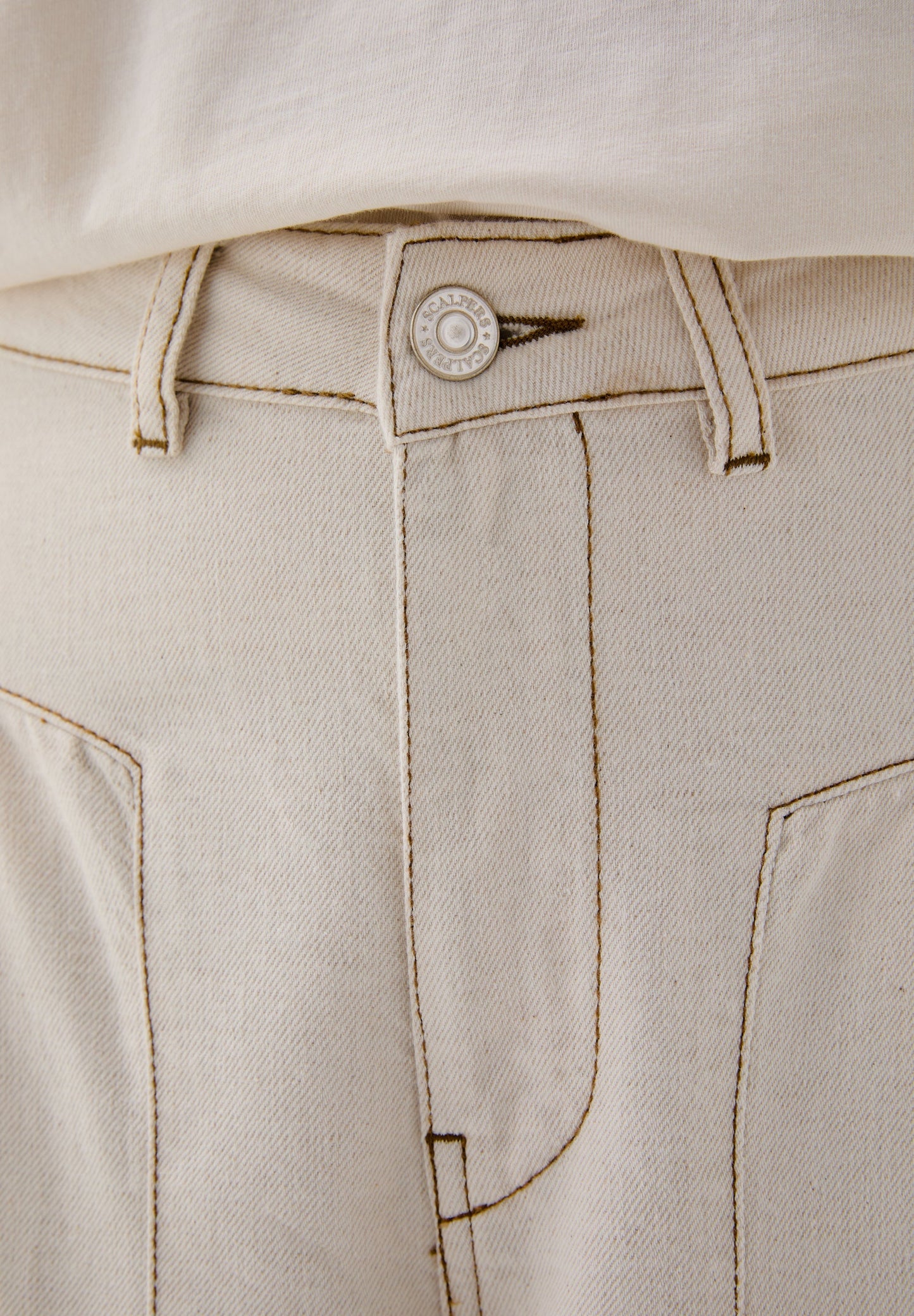 PANTALON DENIM COSTURA