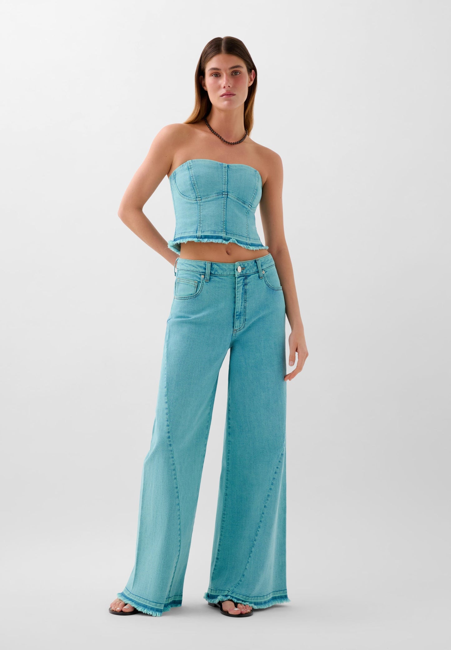 JEANS CULOTTE LAVADOS
