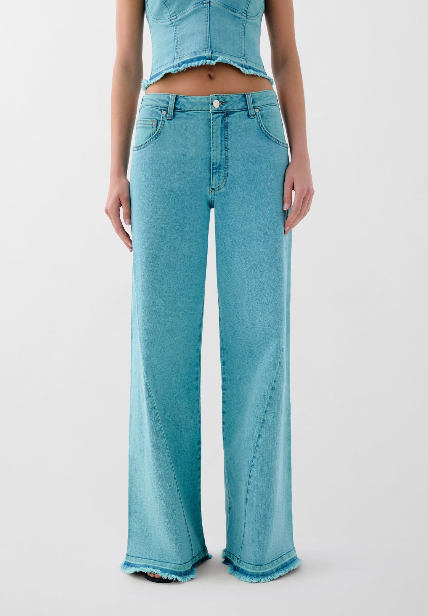 JEANS CULOTTE LAVADOS
