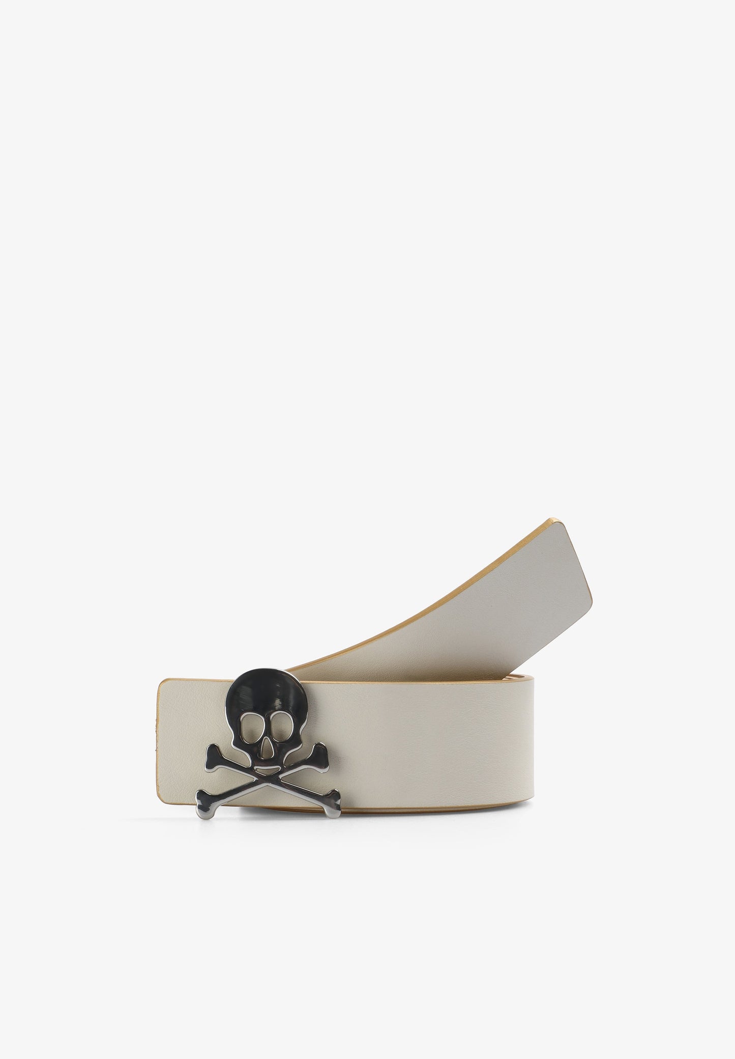 CINTURÓN PIEL REVERSIBLE CALAVERA