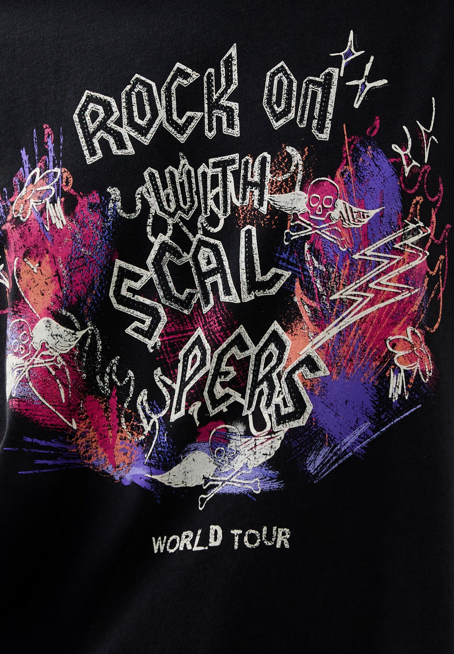 CAMISETA ROCK PRINT FRONTAL