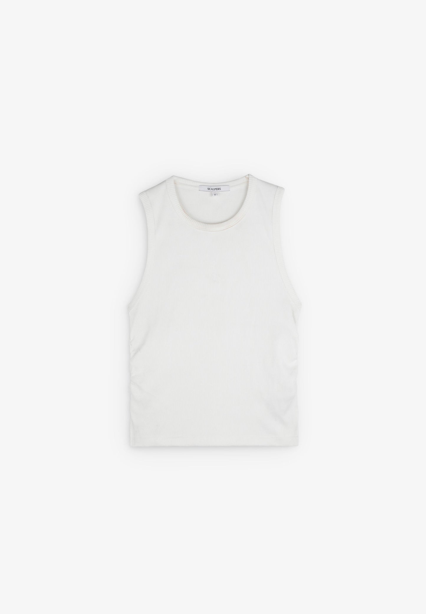 TANK TOP FRUNCES LATERALES