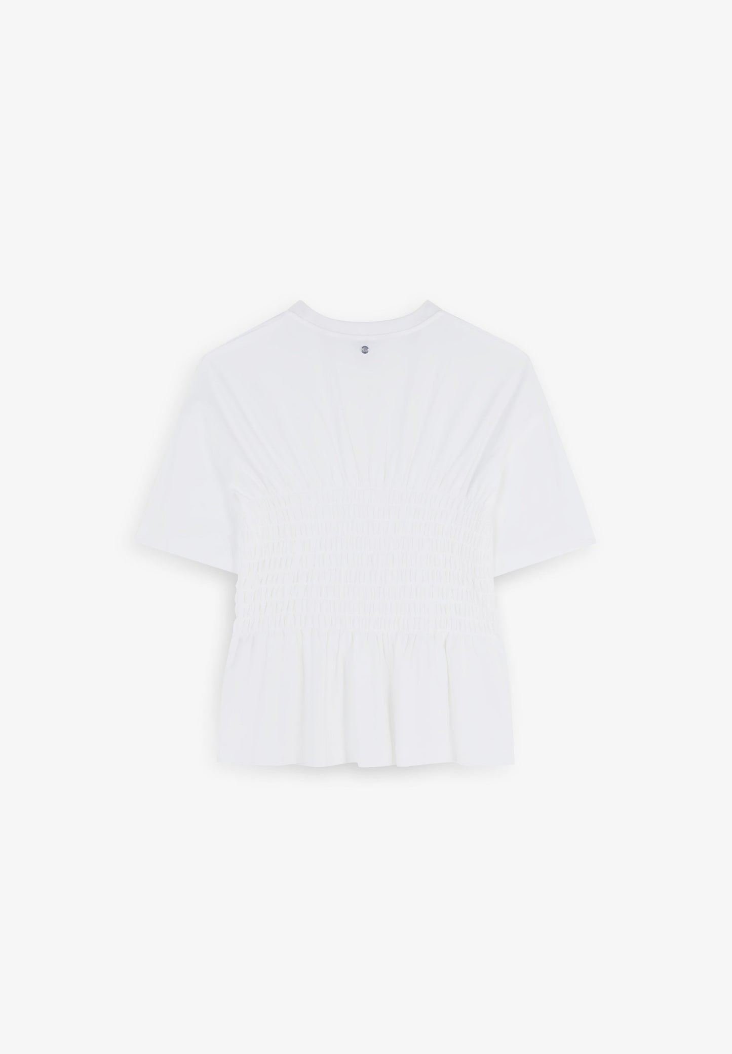 CAMISETA VOLANTES MANGA CORTA