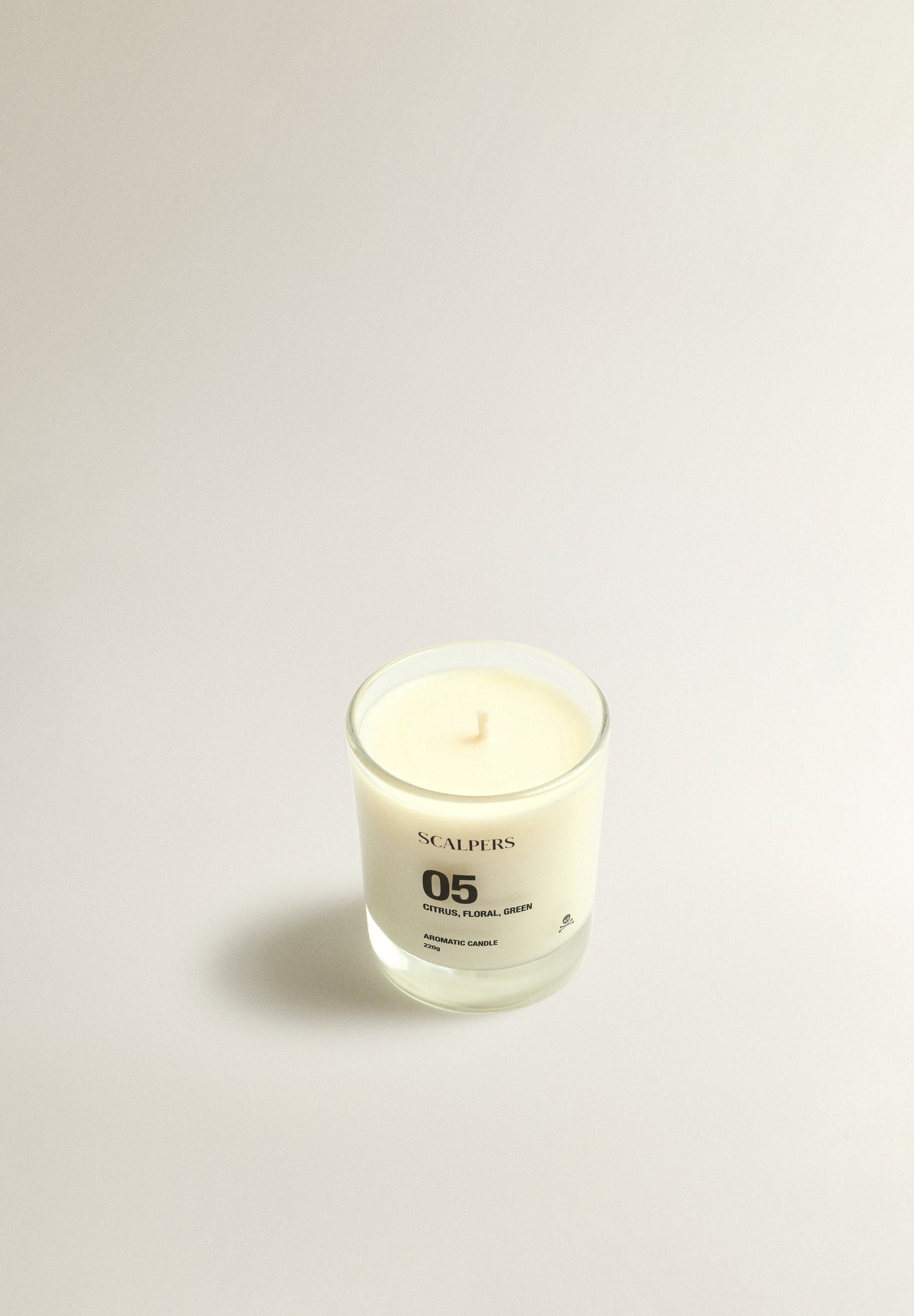 VELA AROMÁTICA 05 220GR CITRUS, FLORAL, GREEN