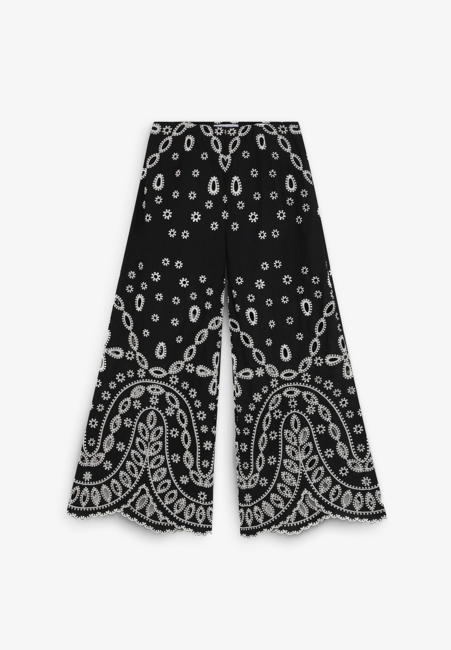 PANTALÓN BORDADO CULOTTE