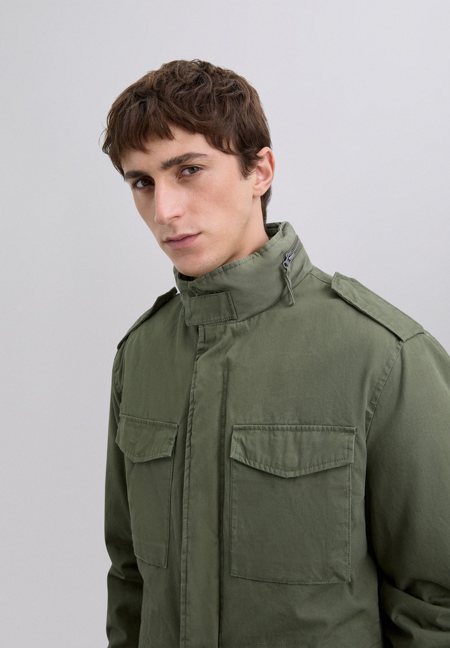 PARKA CAPUCHA MILITAR