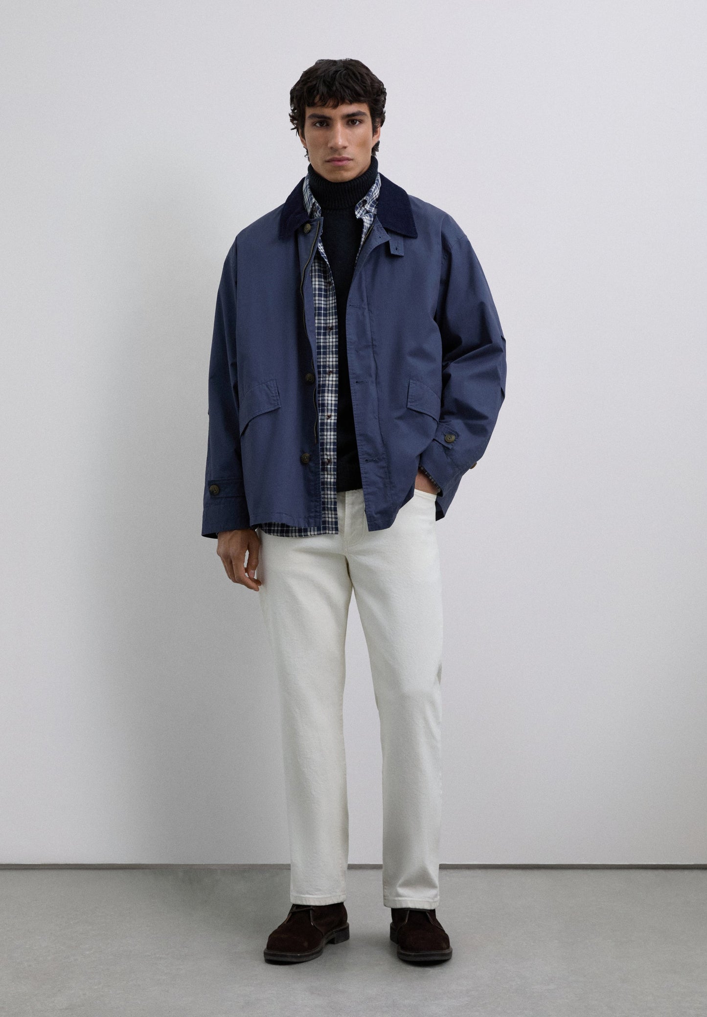 CHAQUETA CUELLO PANA