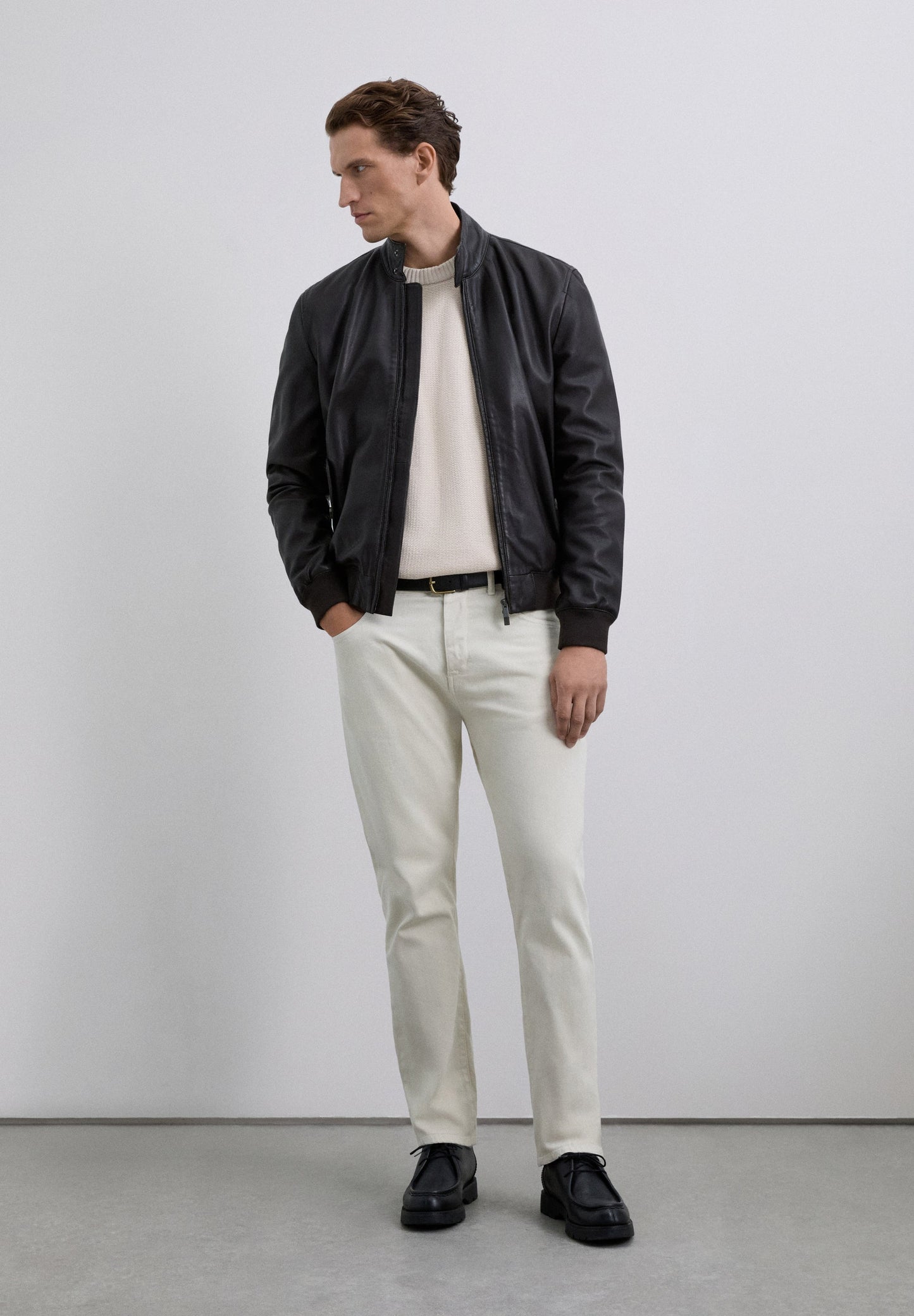 PANTALÓN RECTO ALGODÓN