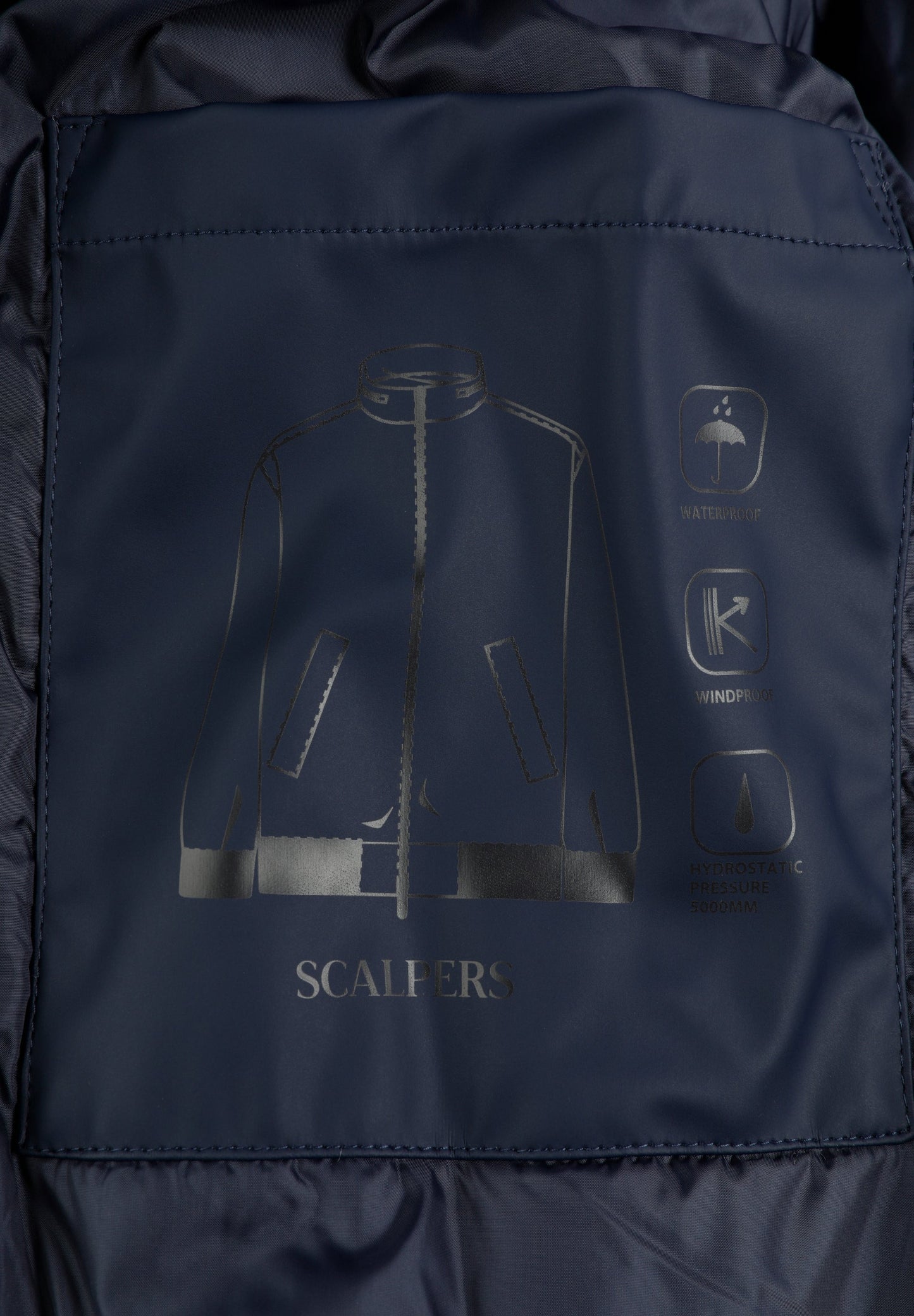 CHAQUETA CAPUCHA IMPERMEABLE