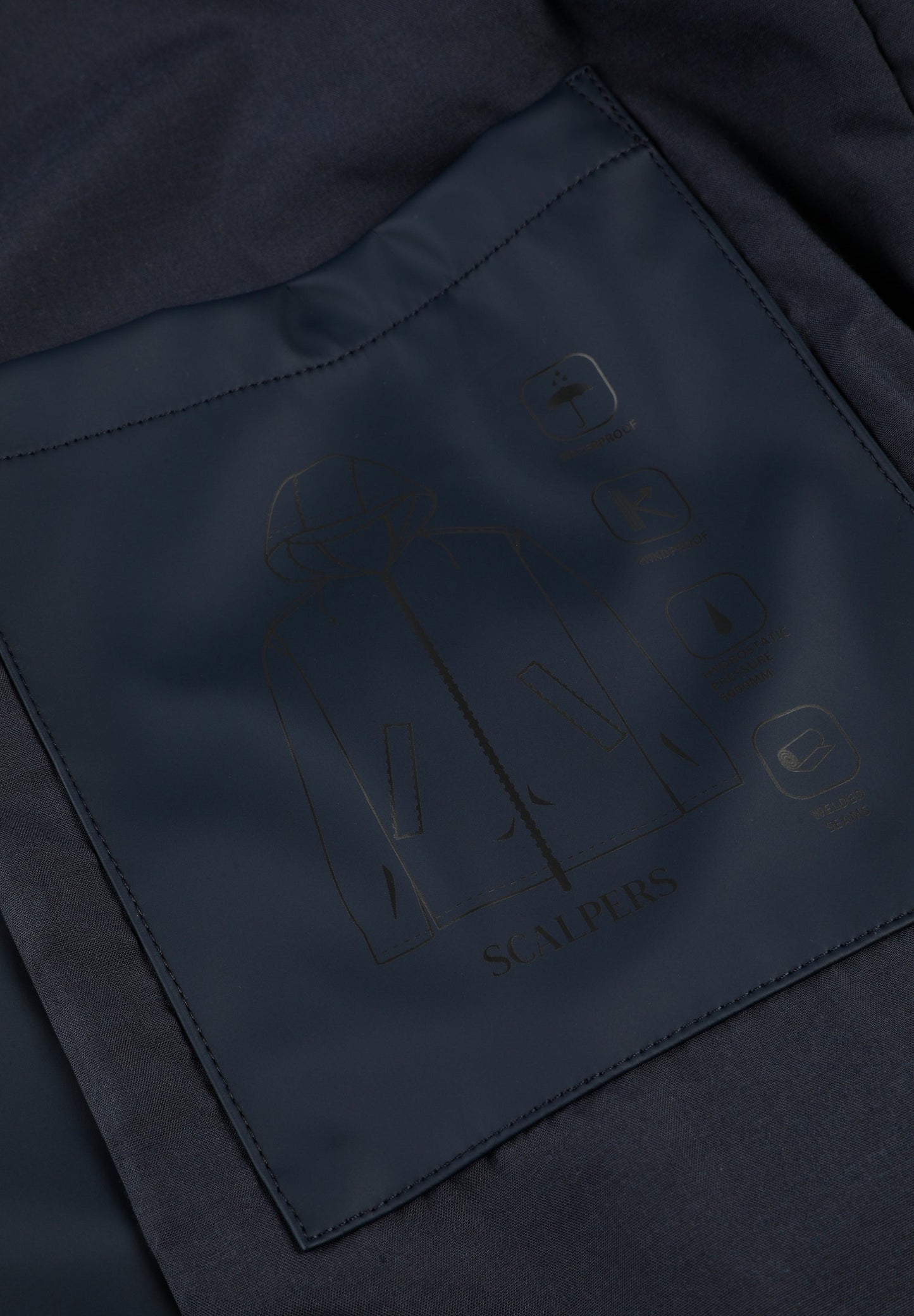 PARKA IMPERMEABLE LOGO