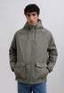 CHAQUETA IMPERMEABLE LOGO