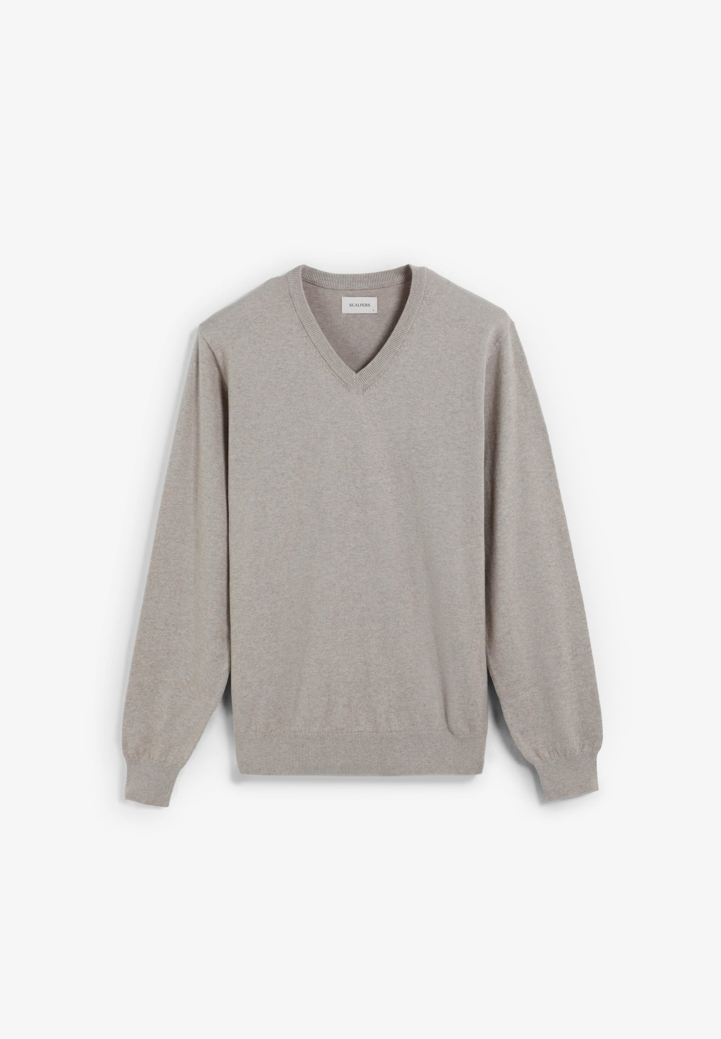 JERSEY PUNTO CUELLO PICO ALGODÓN