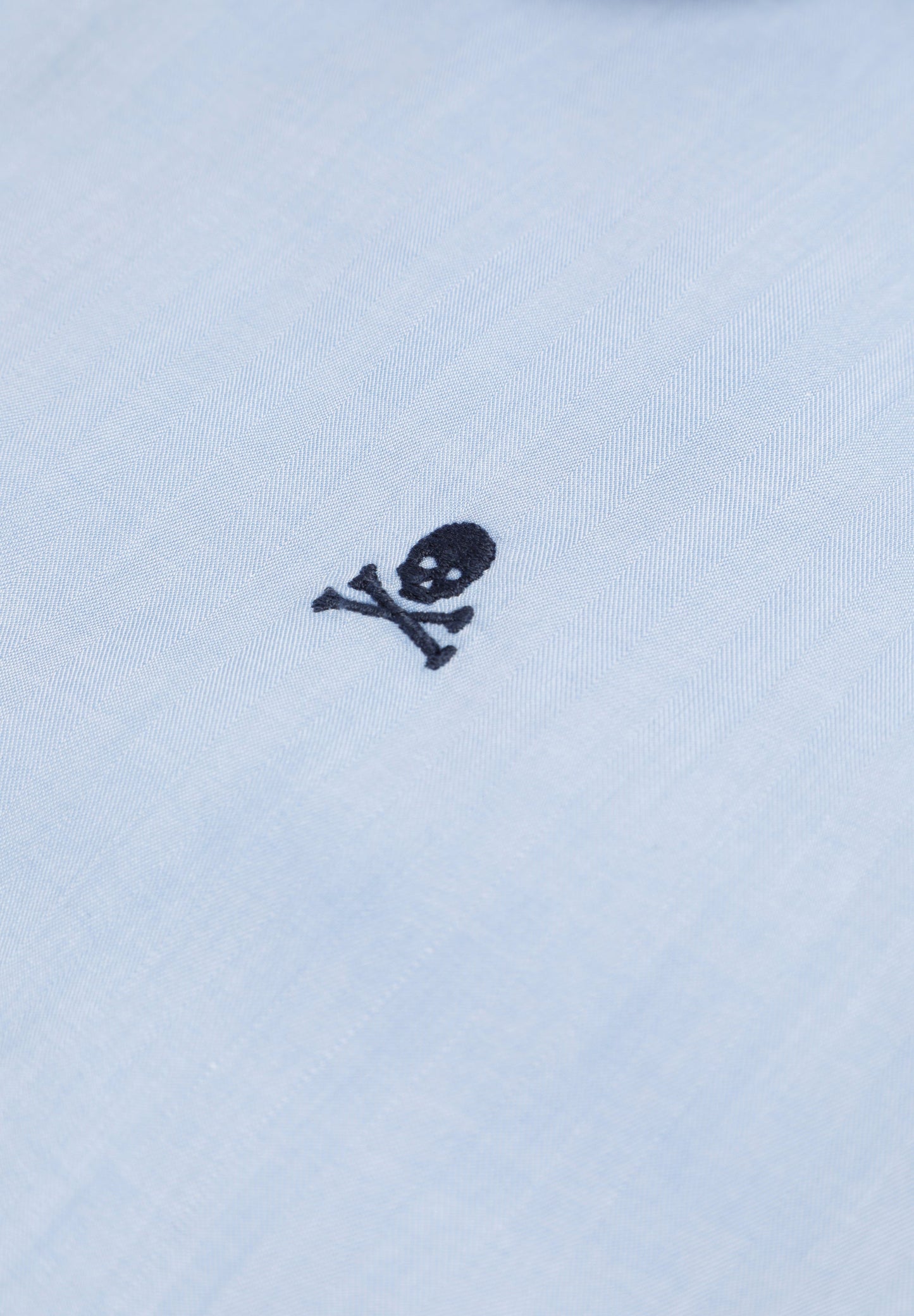 CAMISA CALAVERA BORDADA