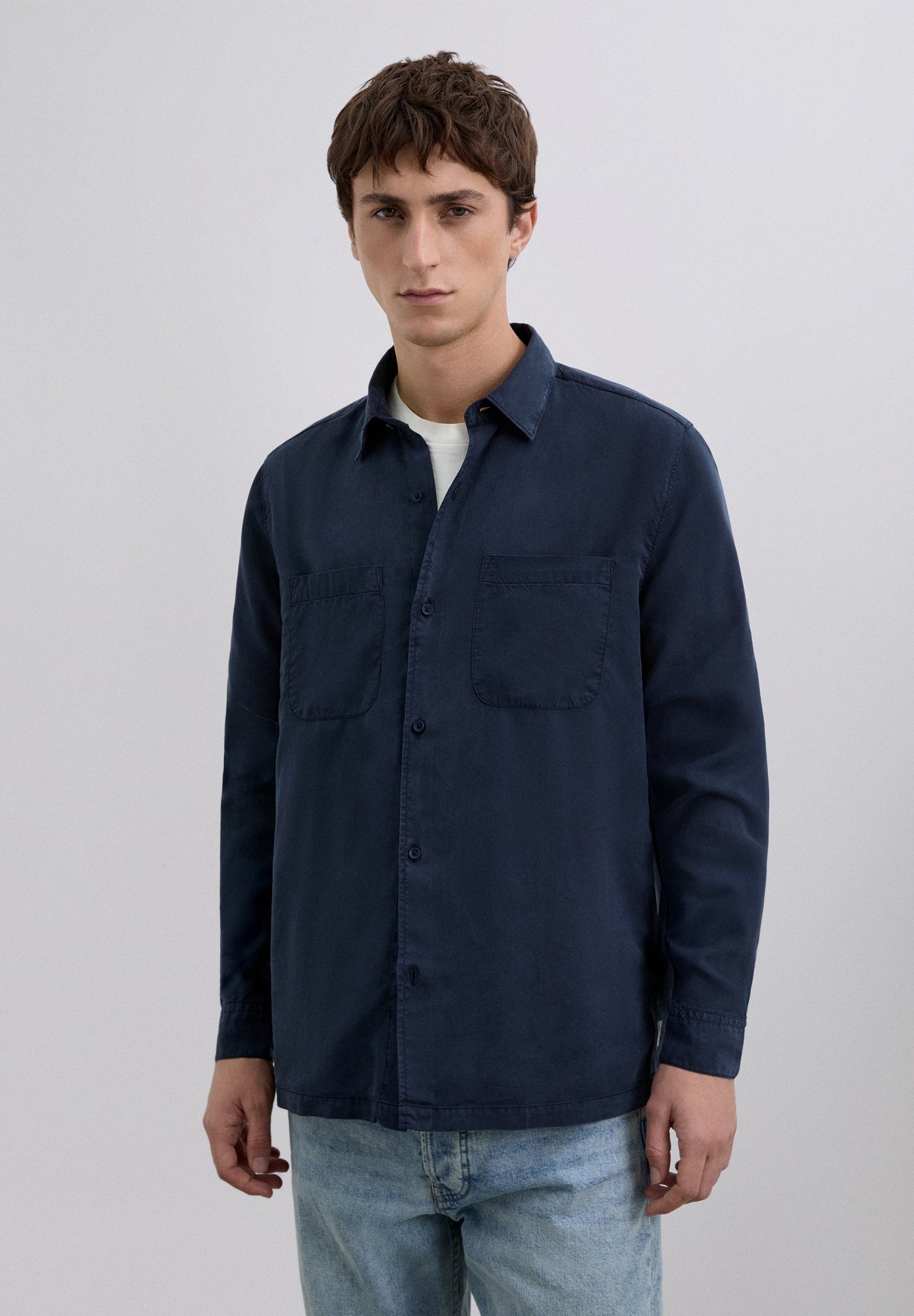 CAMISA SLIM FIT ALGODÓN