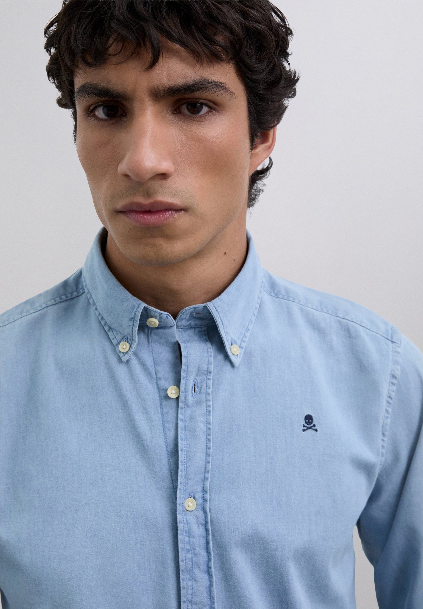 CAMISA DENIM ALGODÓN