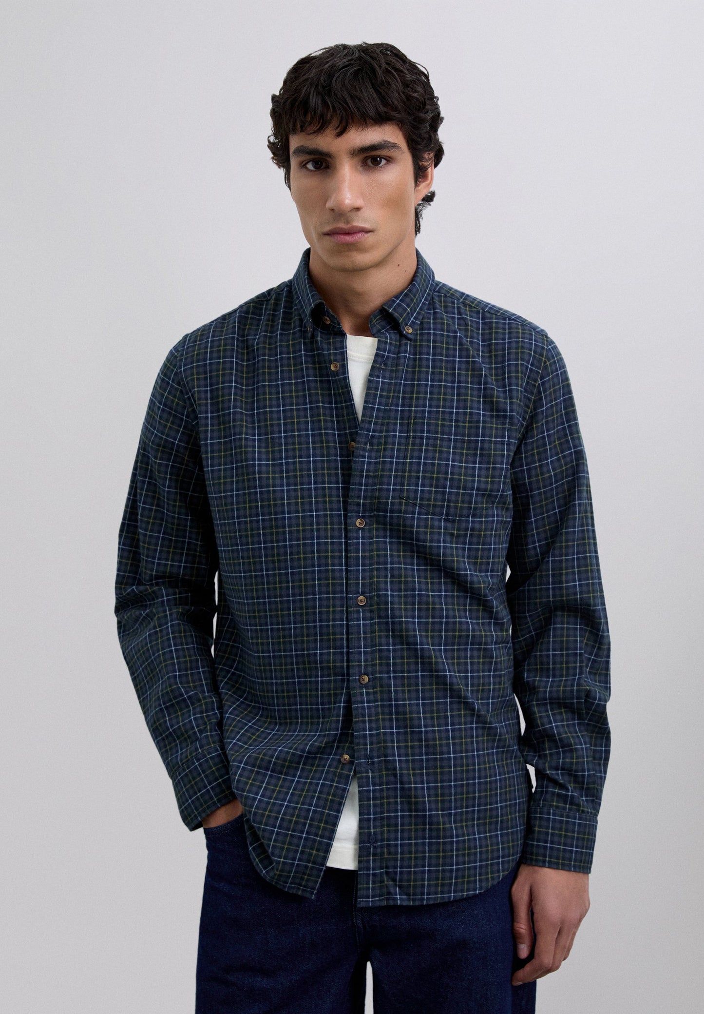 CAMISA ESTAMPADA TARTÁN
