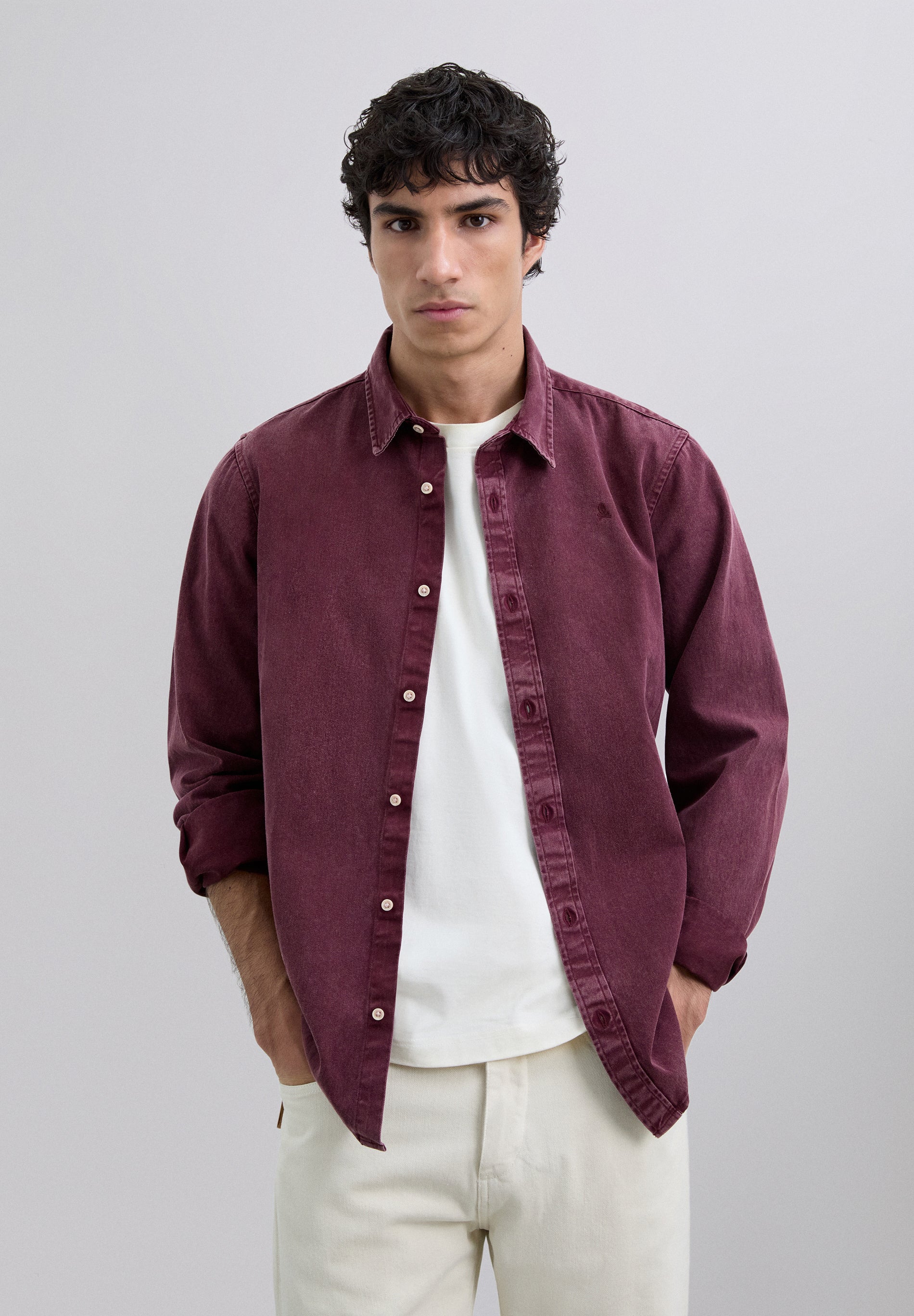 SOBRECAMISA ALGODÓN BORDADA