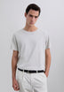 CAMISETA CALAVERA BORDADA TONO