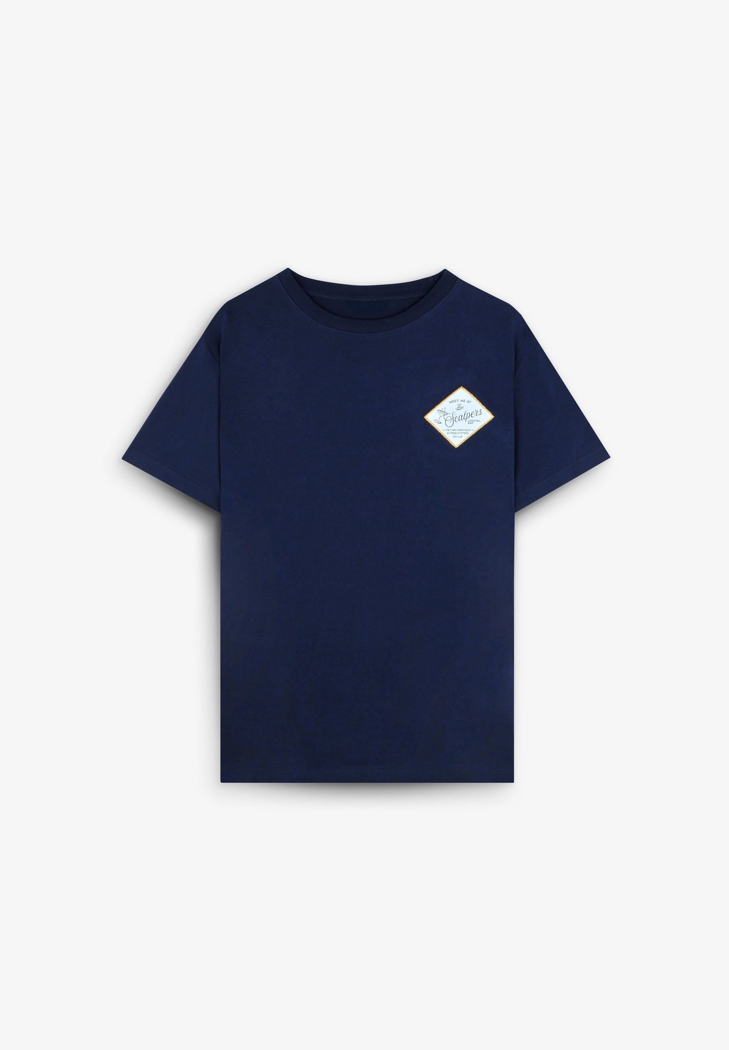 CAMISETA PARCHE BORDADO LOGO
