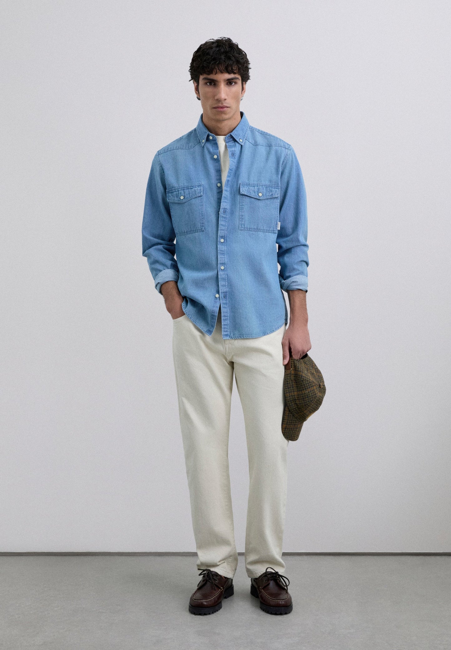 CAMISA DENIM ALGODÓN