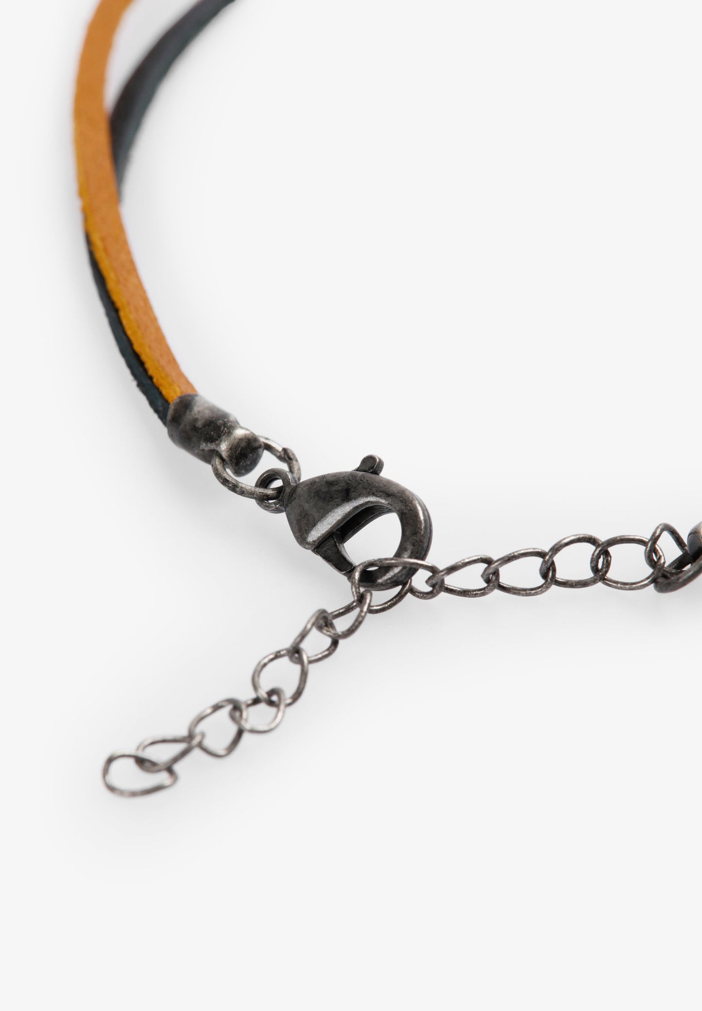 DOBLE PULSERA PIEL CALAVERA