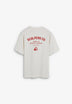 CAMISETA PRINT LOGO CONTRASTE