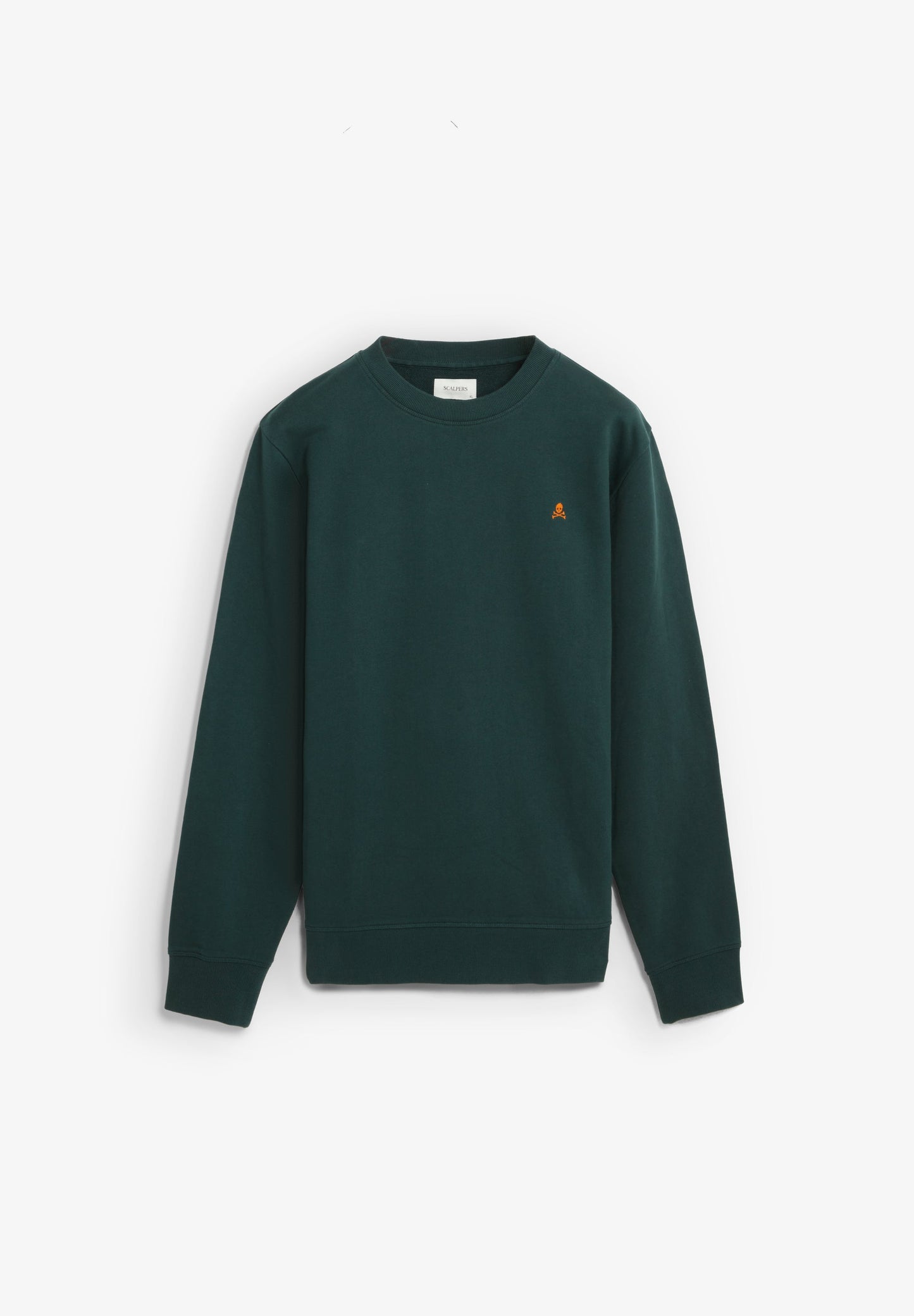 SUDADERA BORDADA CONTRASTE ALGODÓN