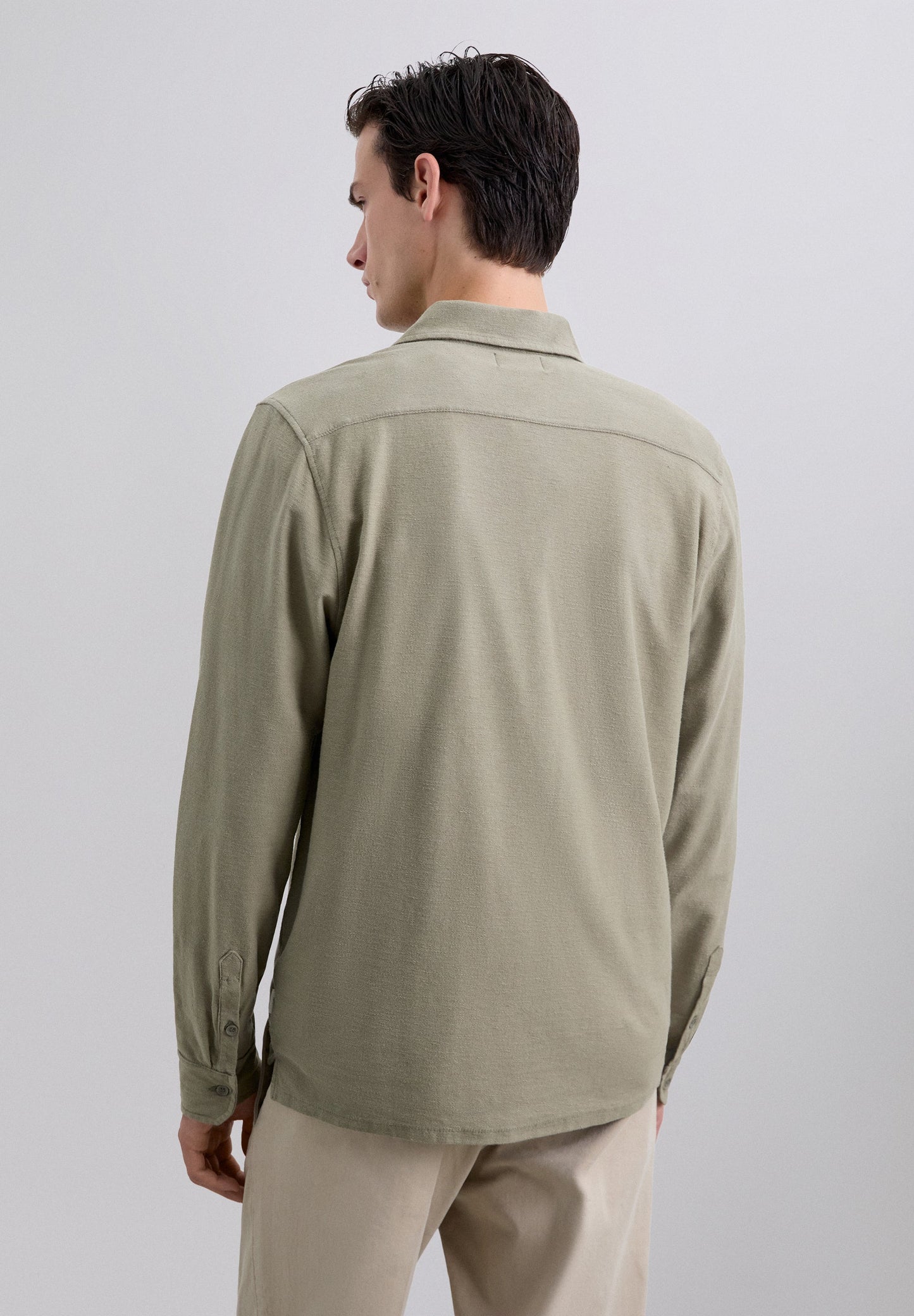 POLO MANGA LARGA PUNTO